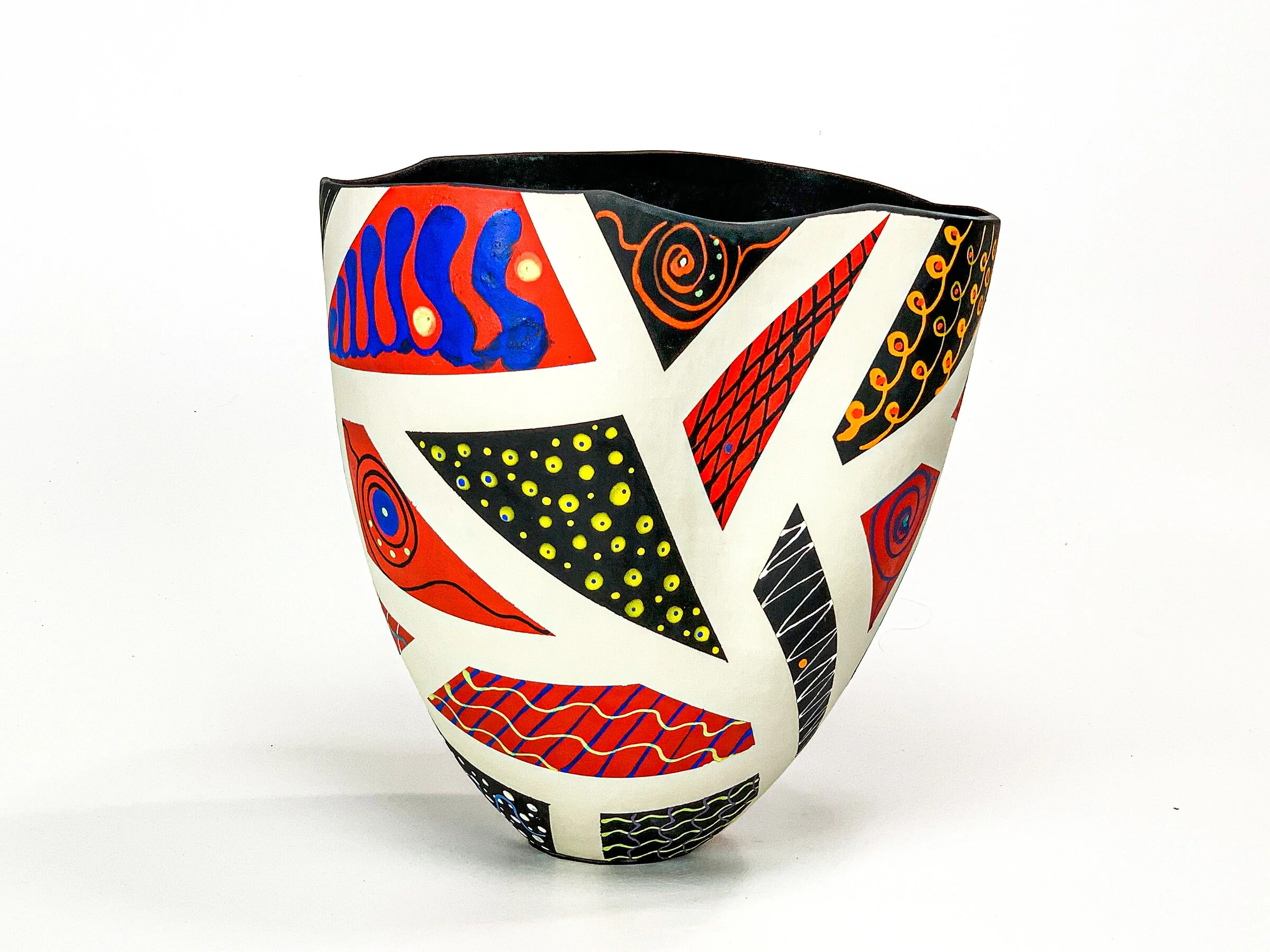 Patchwork in Red and Black - Image 27