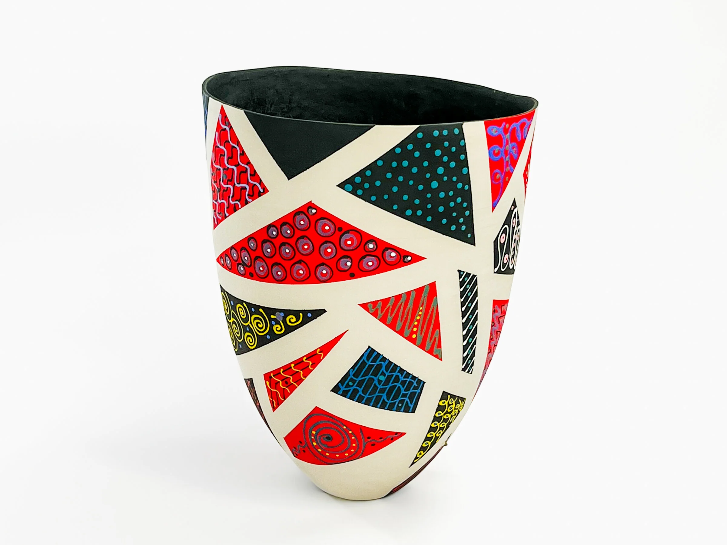 Patchwork in Red and Black - Image 28