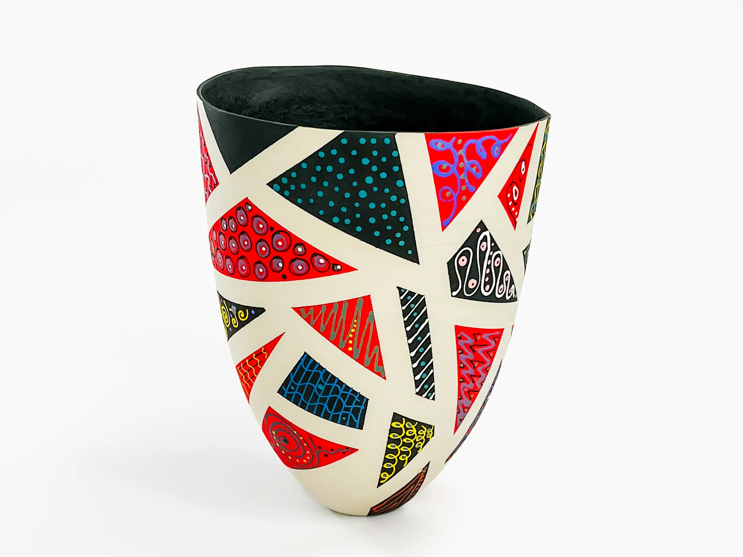 Patchwork in Red and Black - Image 29