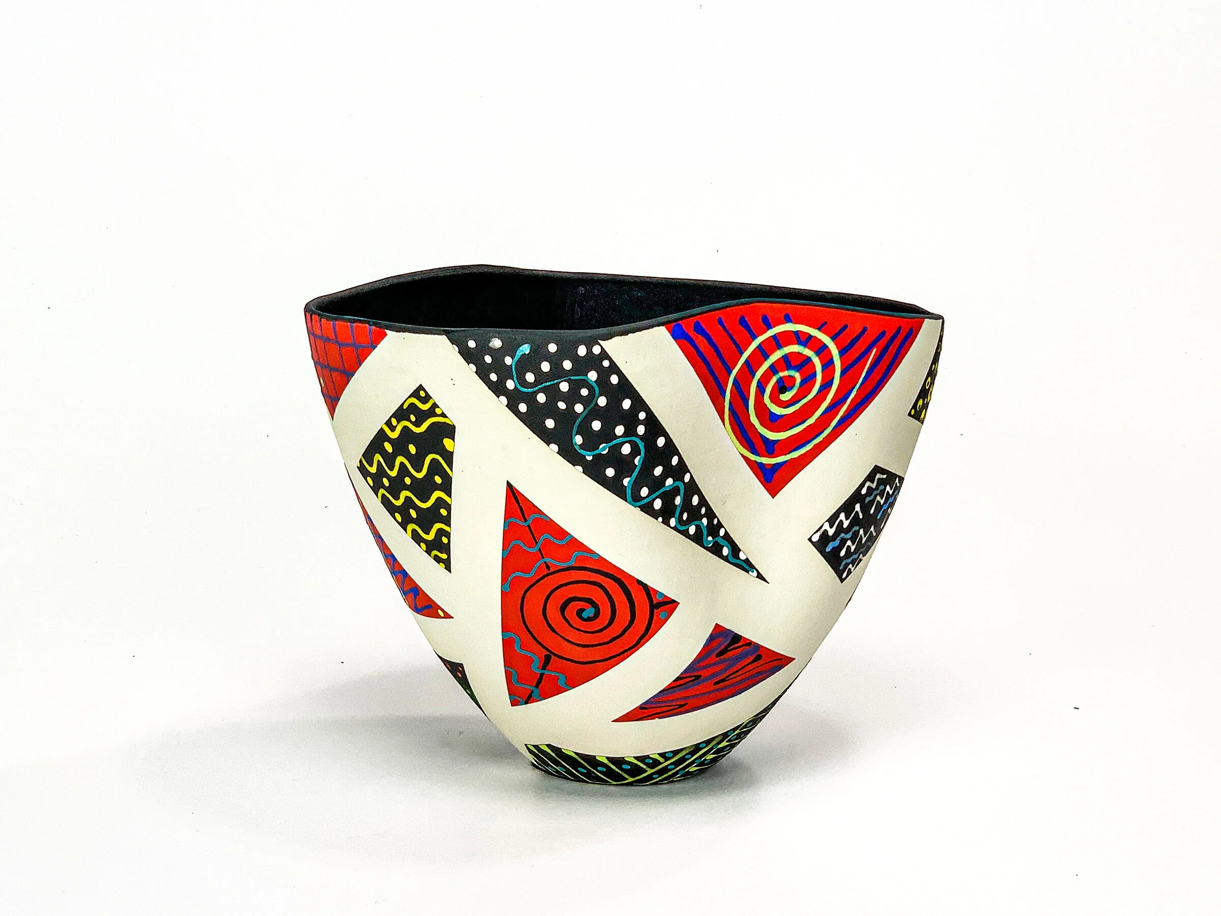 Patchwork in Red and Black - Image 3