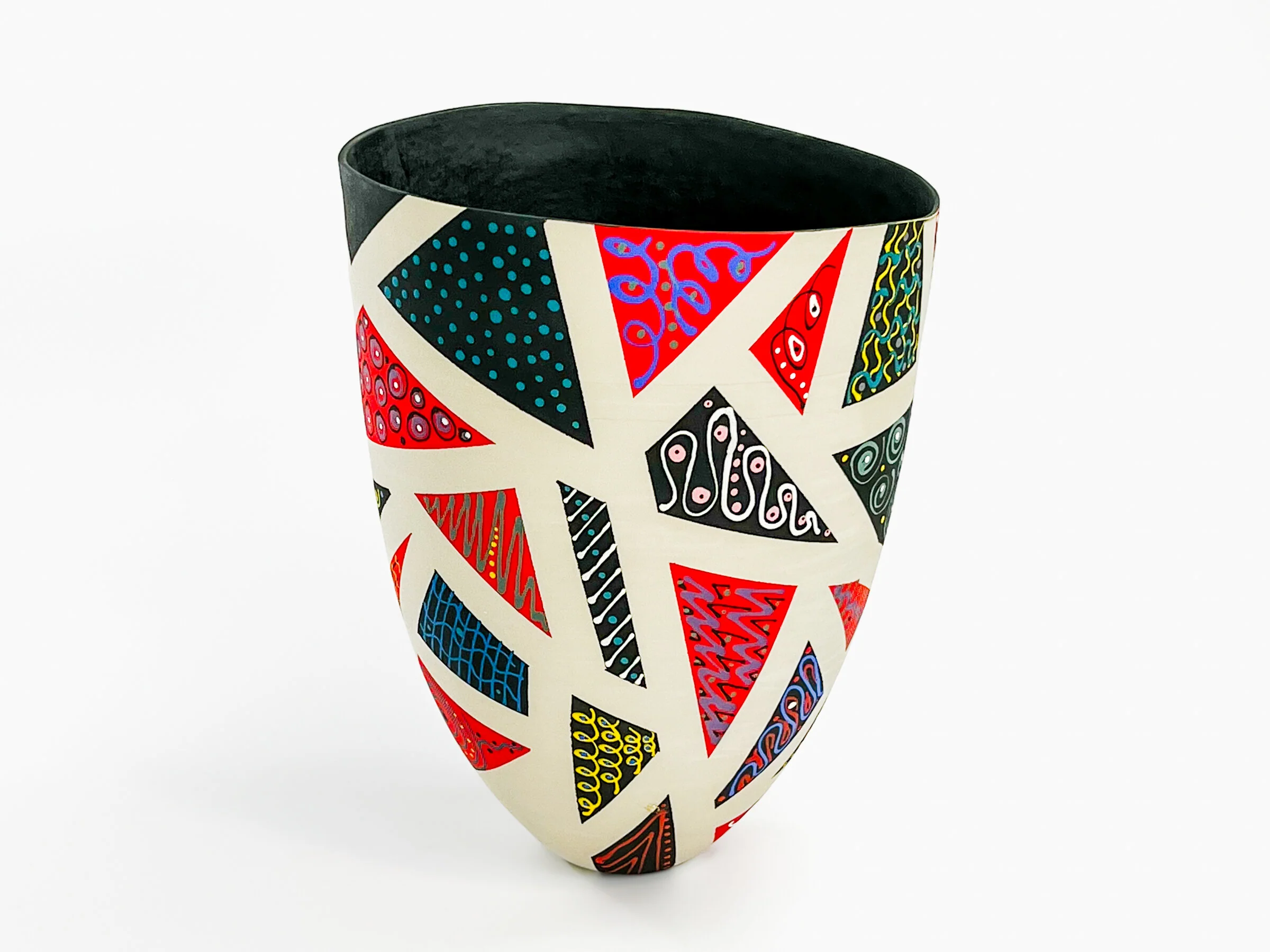 Patchwork in Red and Black - Image 30