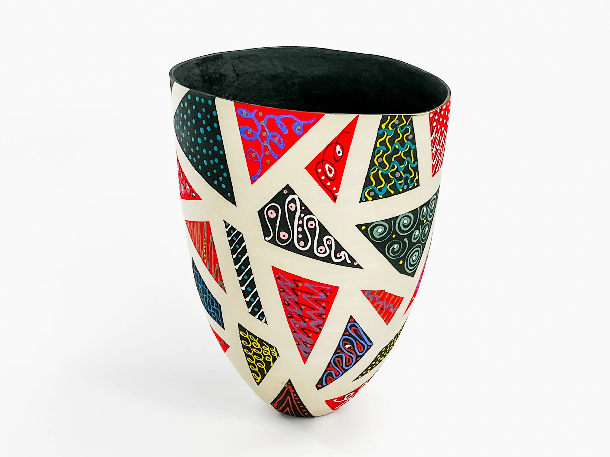 Patchwork in Red and Black - Image 31