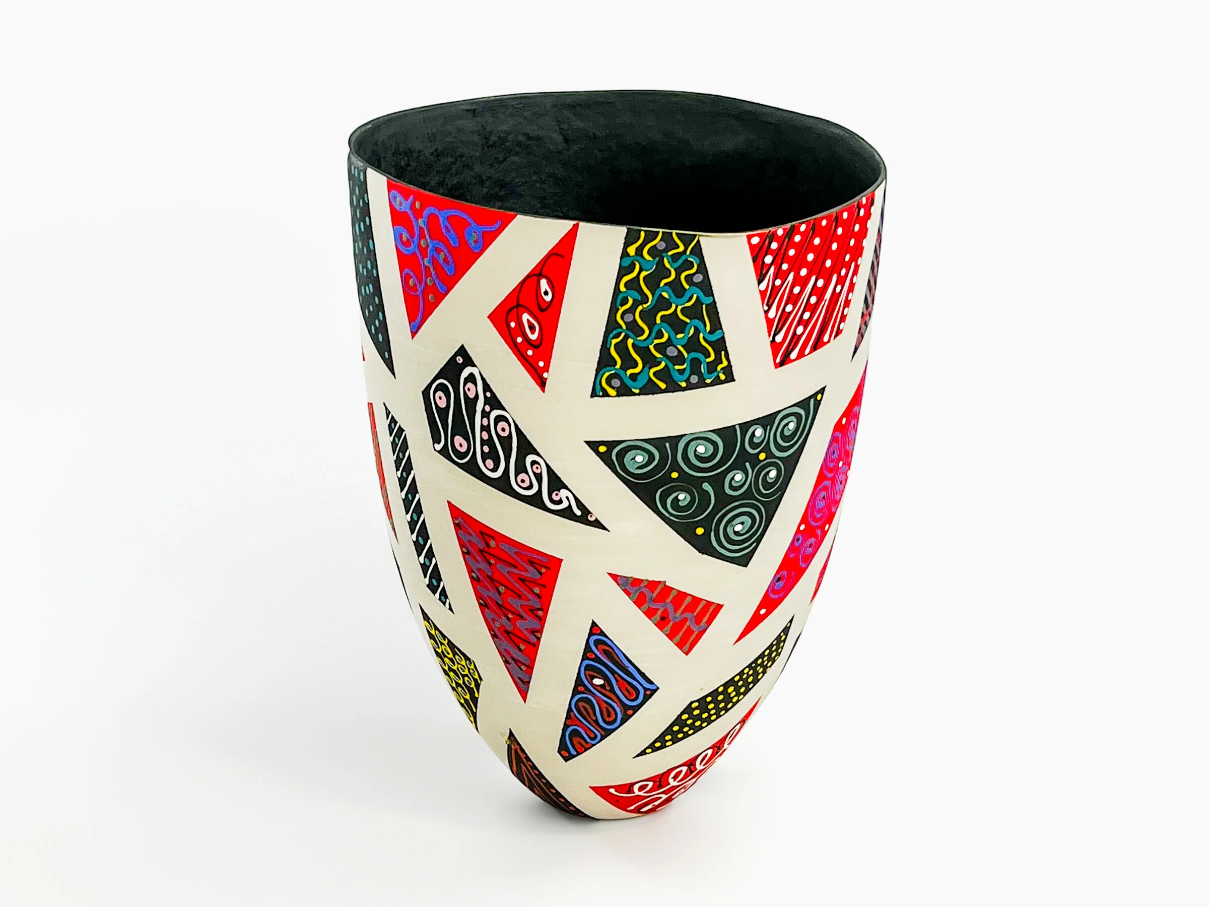 Patchwork in Red and Black - Image 33