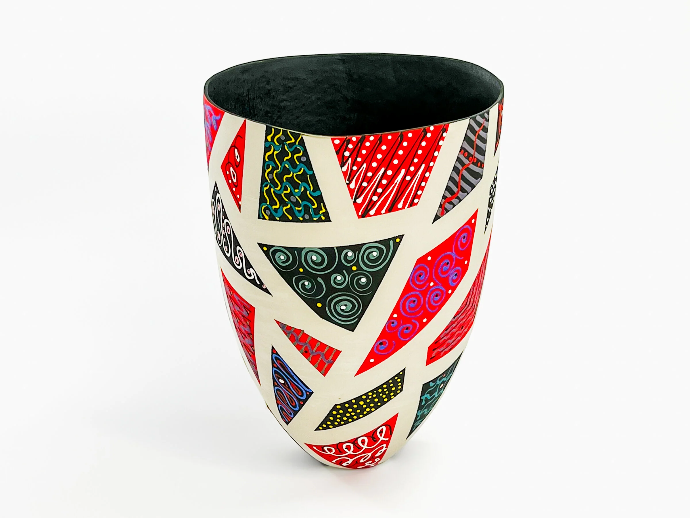 Patchwork in Red and Black - Image 35