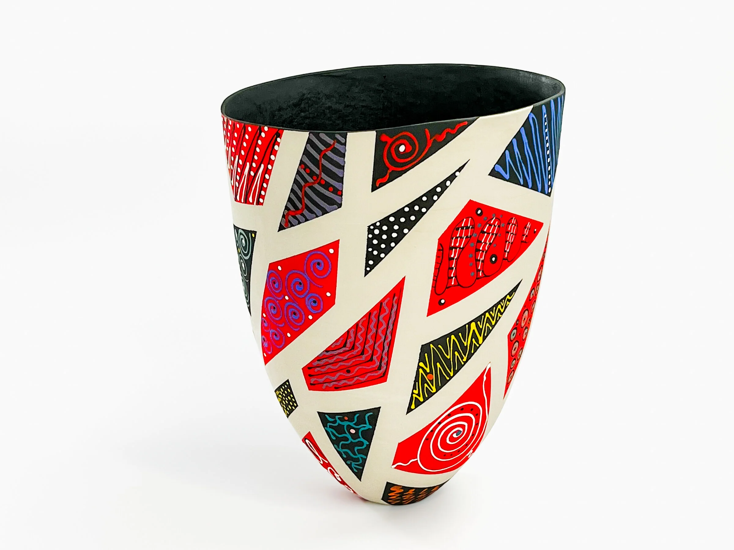 Patchwork in Red and Black - Image 37