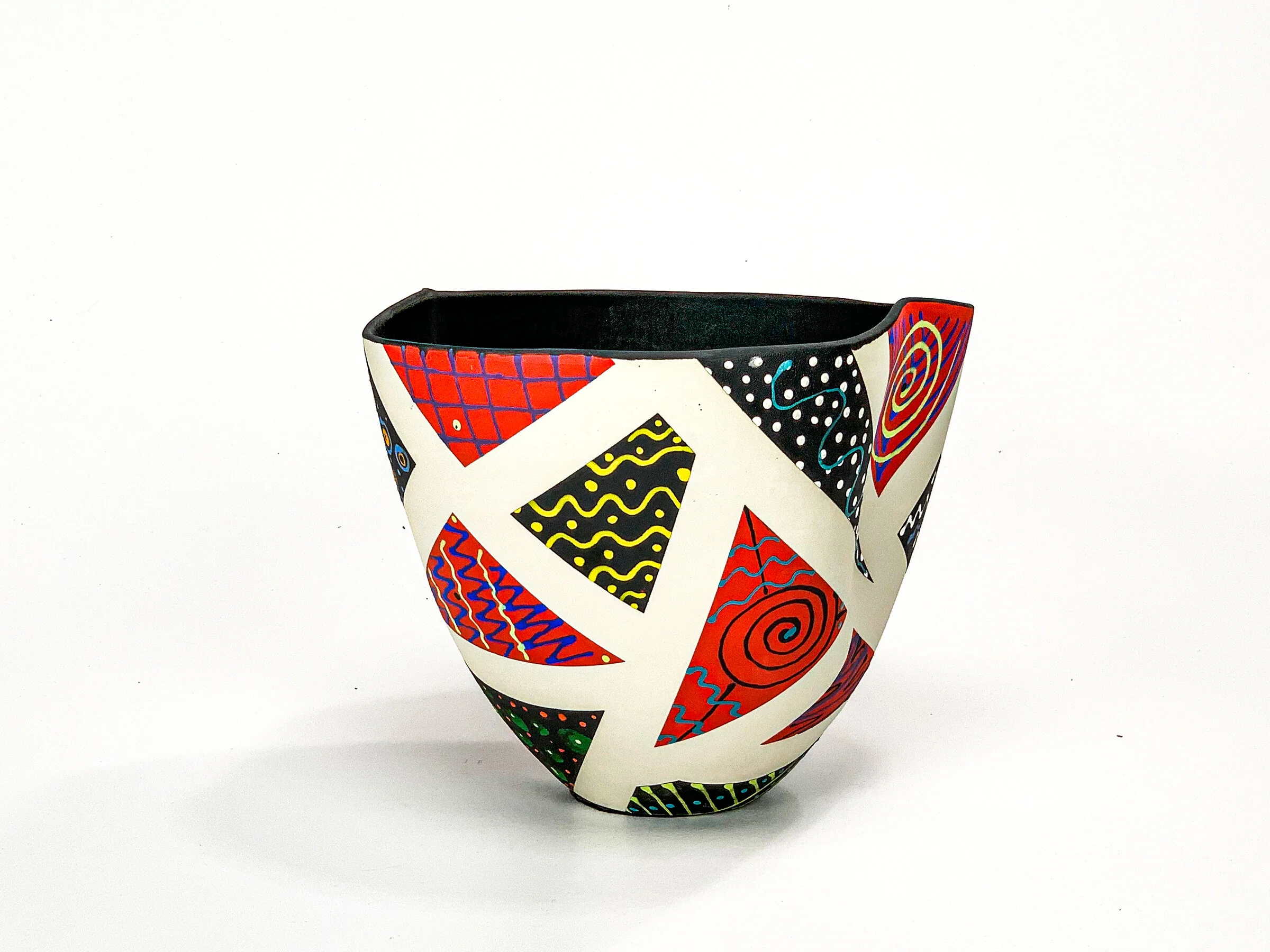 Patchwork in Red and Black - Image 4
