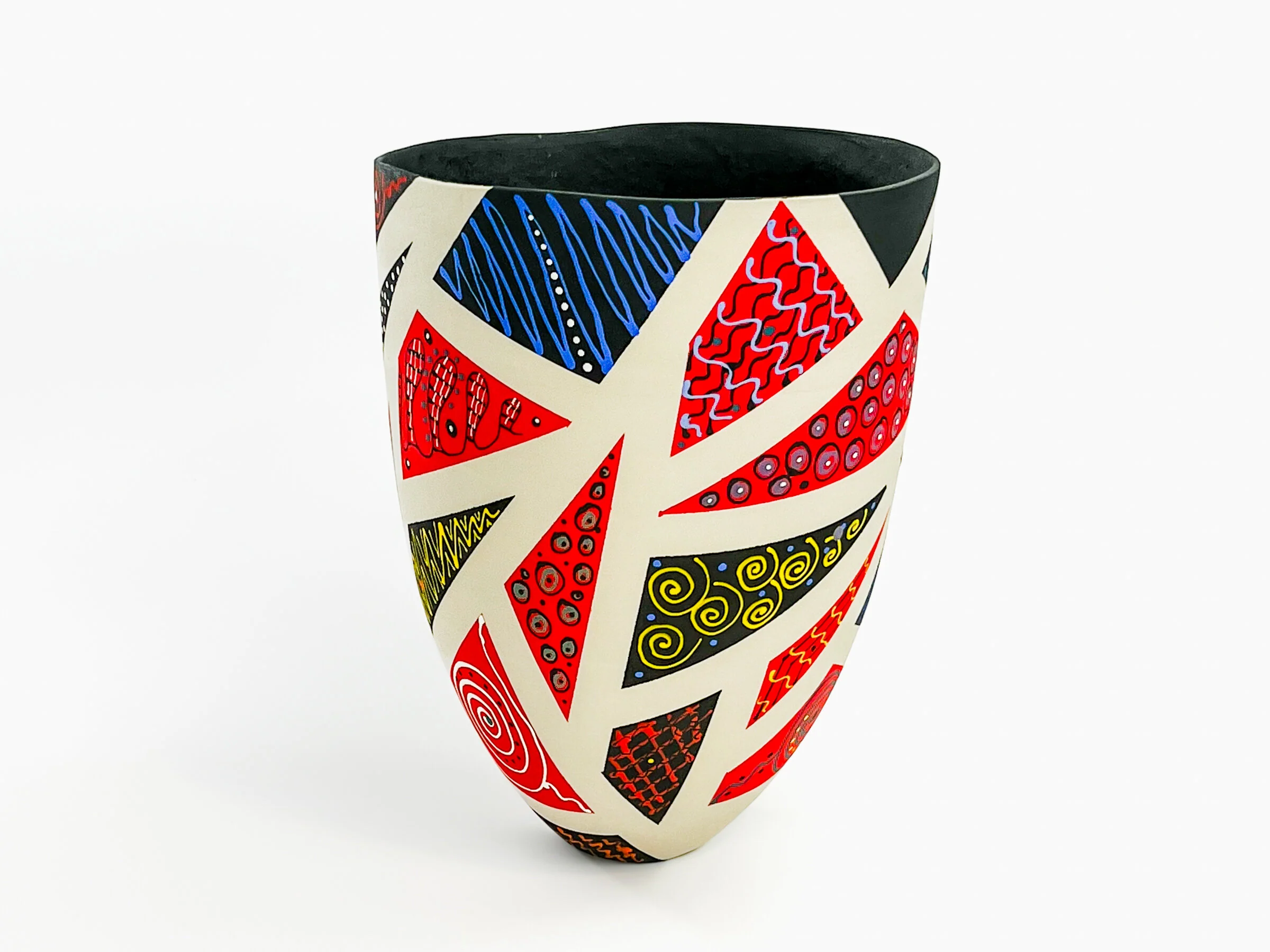 Patchwork in Red and Black - Image 40