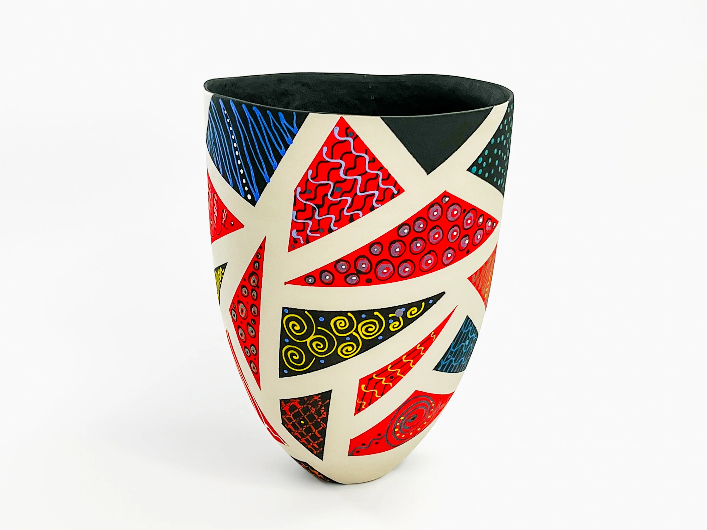 Patchwork in Red and Black - Image 41