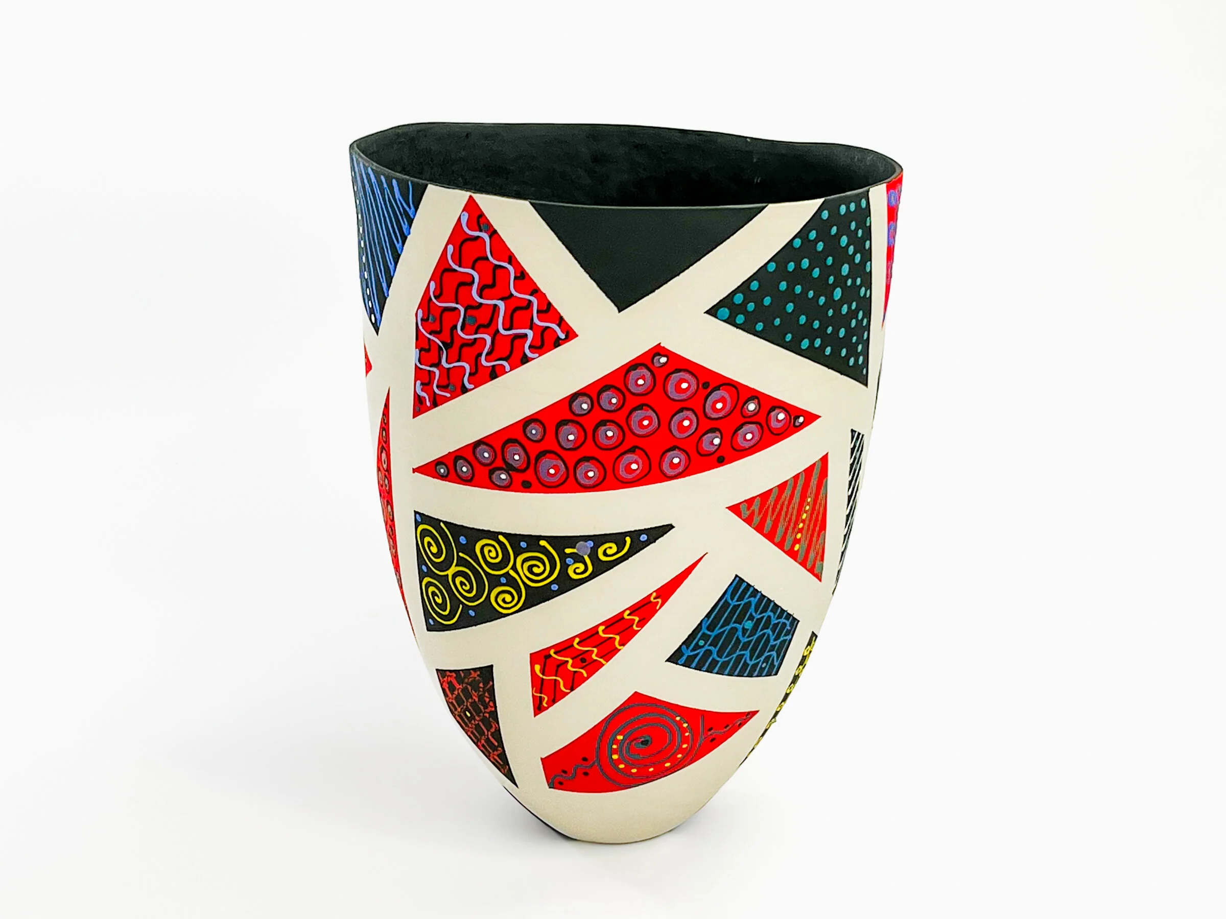 Patchwork in Red and Black - Image 42