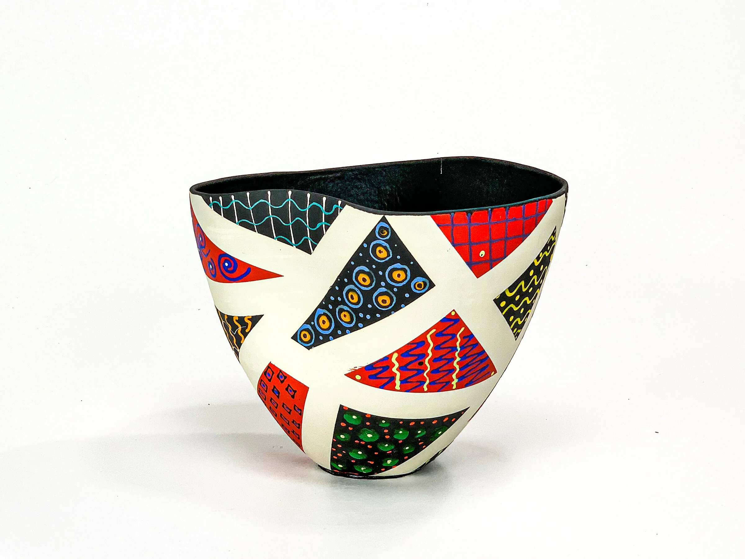 Patchwork in Red and Black - Image 6