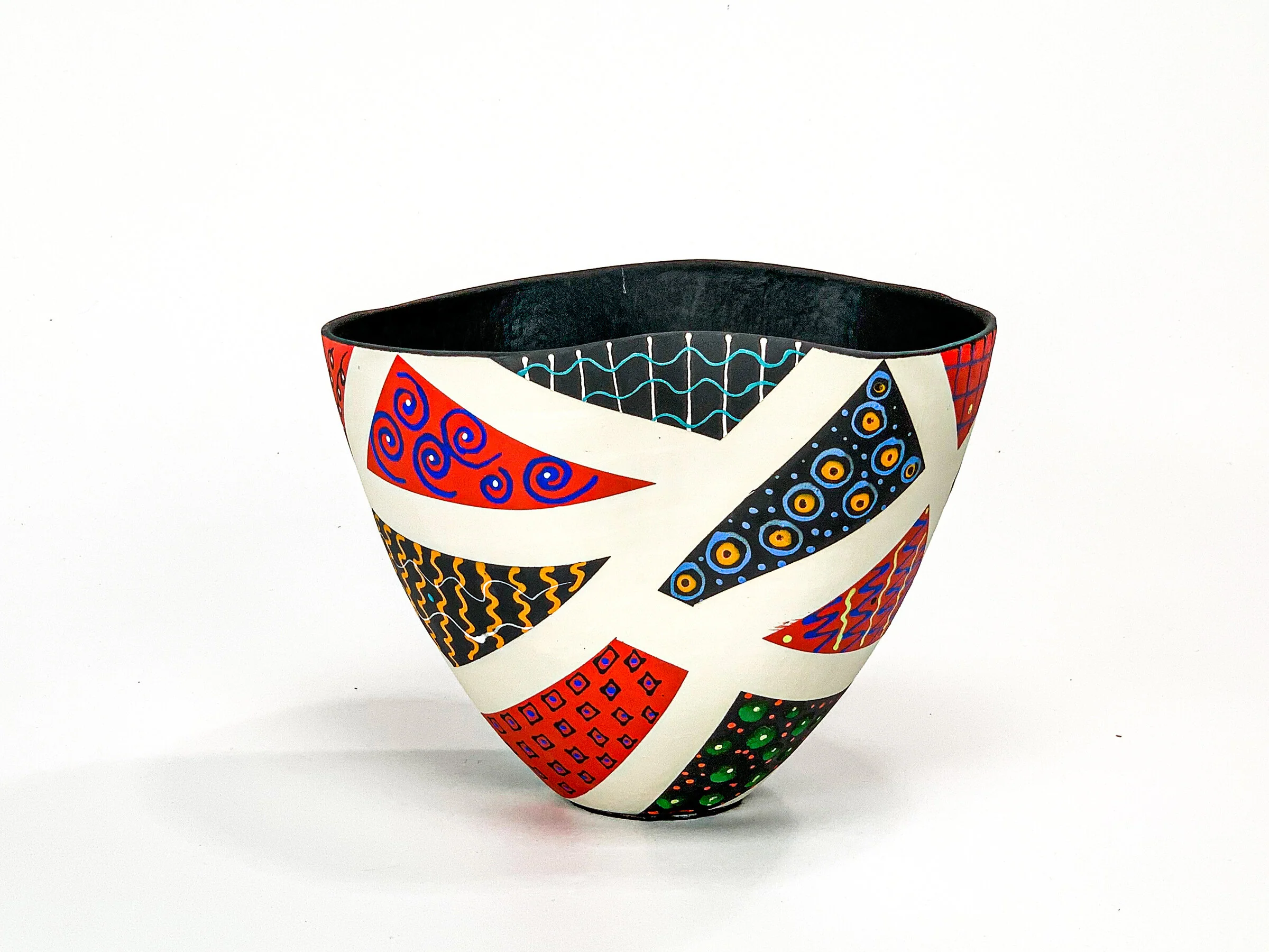 Patchwork in Red and Black - Image 7