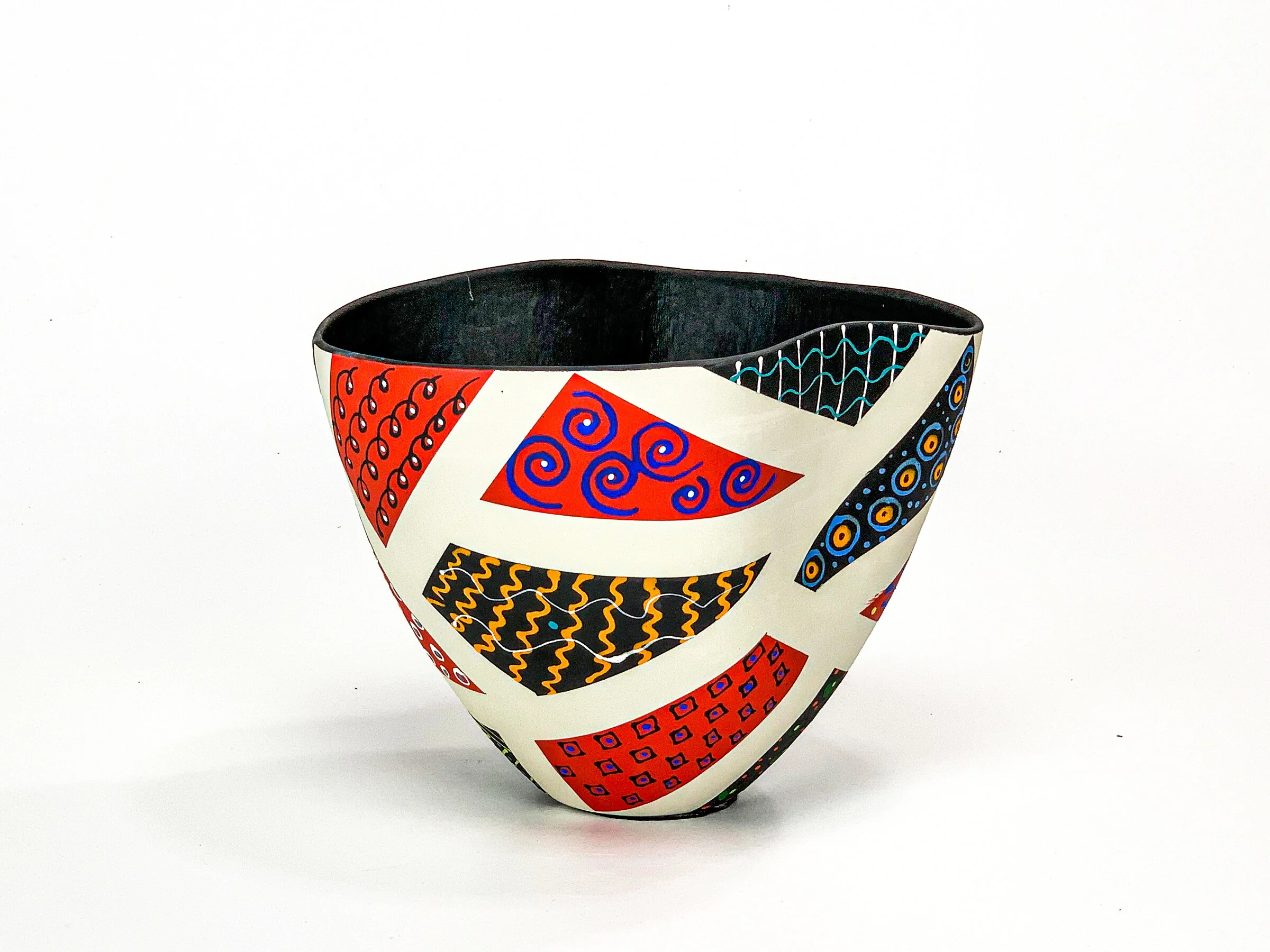 Patchwork in Red and Black - Image 8