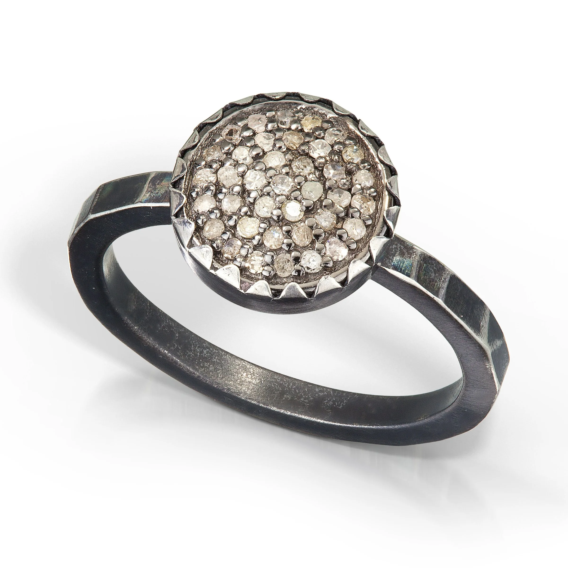 Pave Diamond Ring