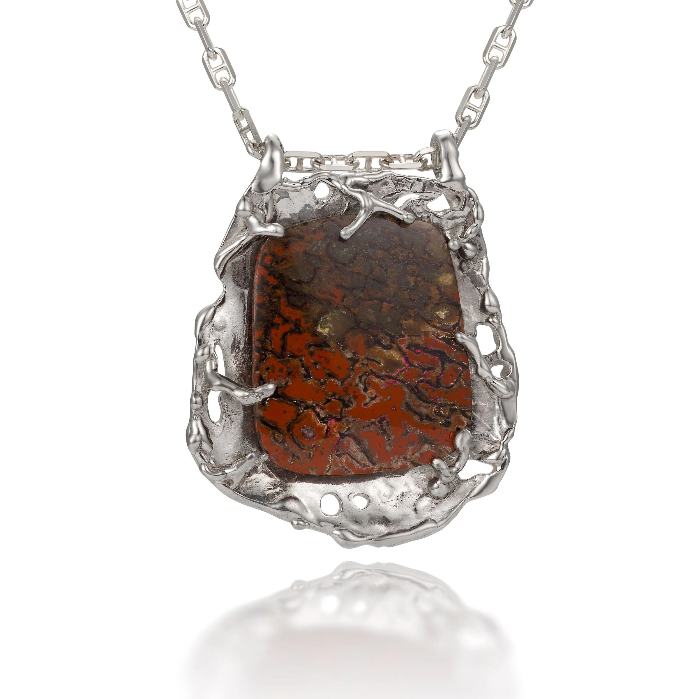 Petrified Dinosaur Bone Pendant