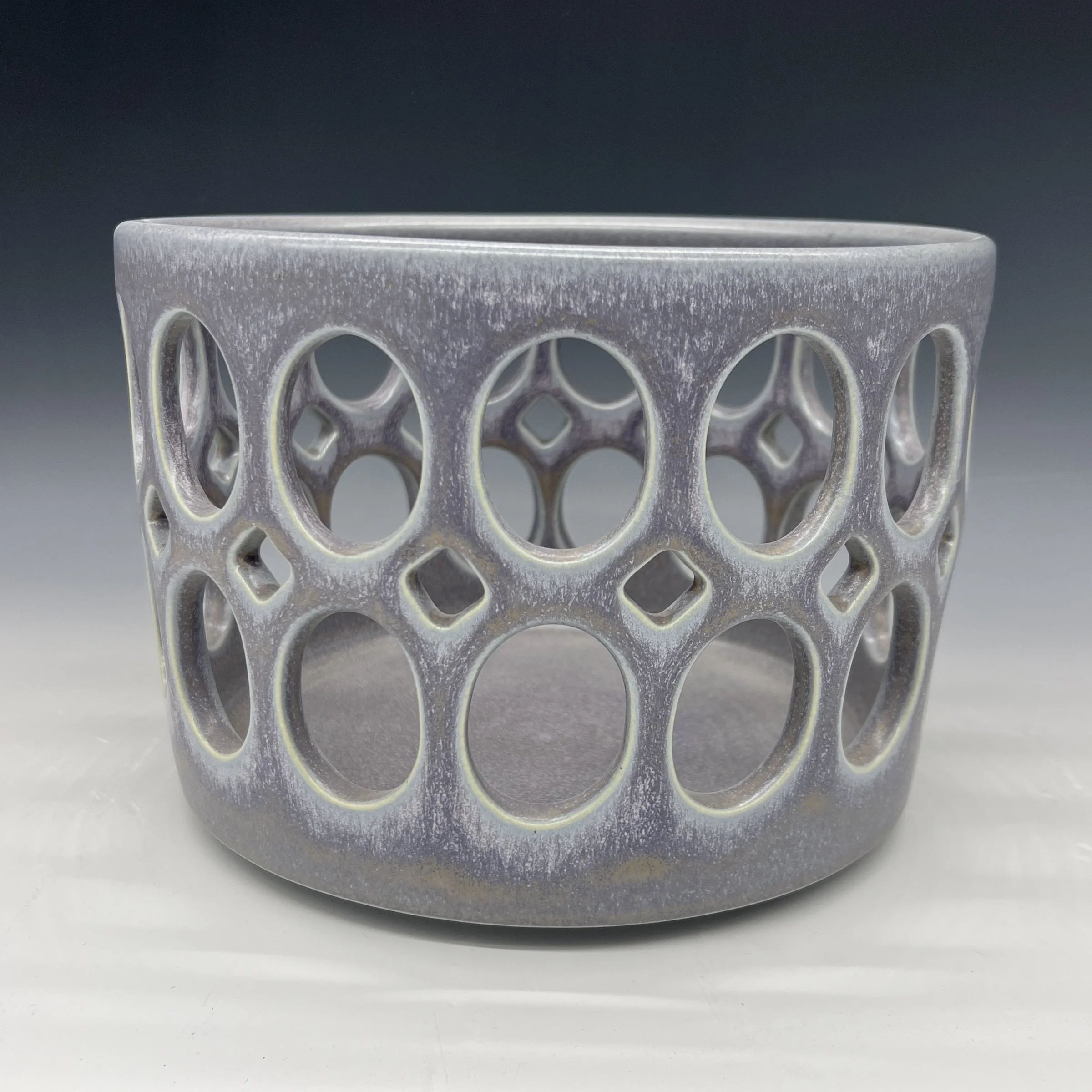Pierced Cylindrical Bowl - Image 3