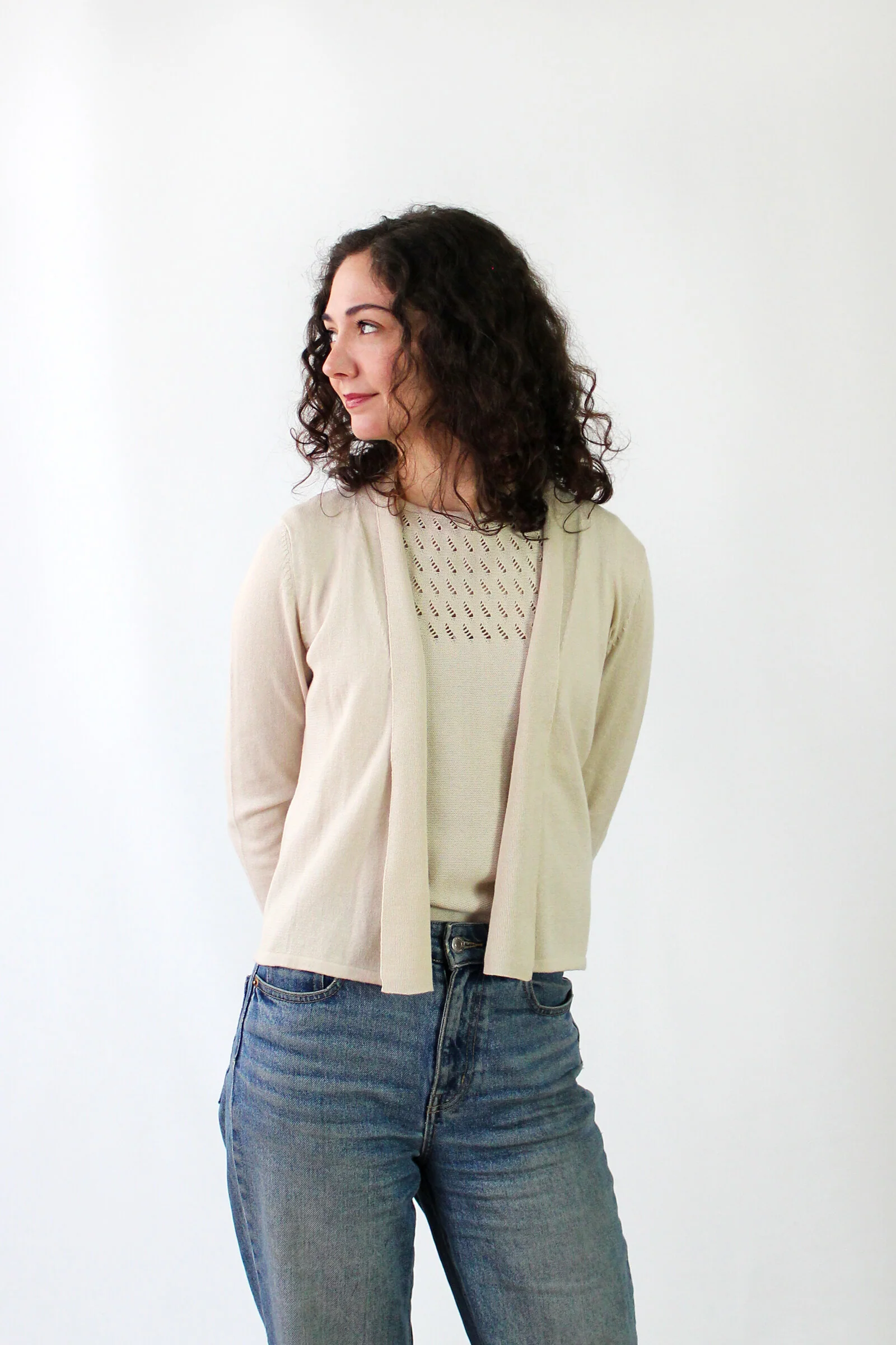 Pima Cotton Cardigan - Image 3