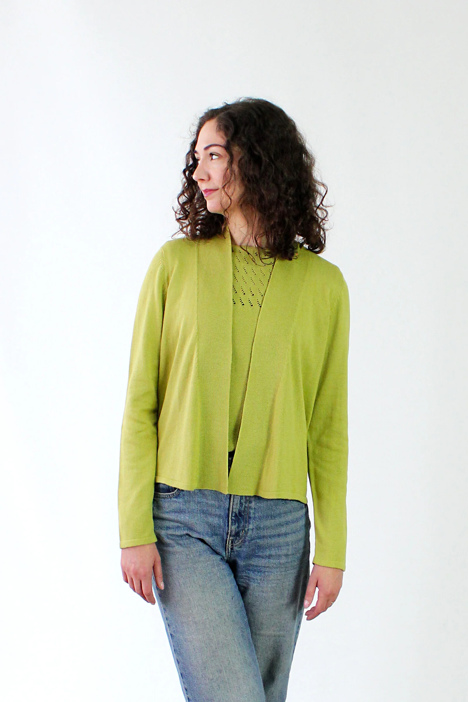 Pima Cotton Cardigan - Image 6