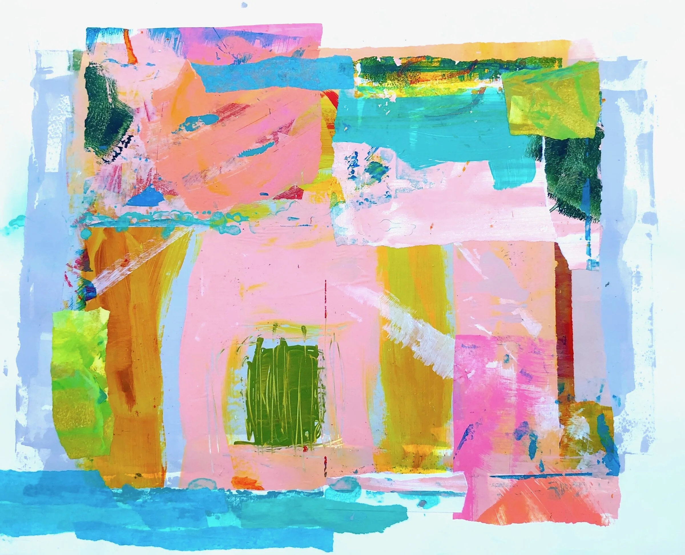 Pink Abstract I