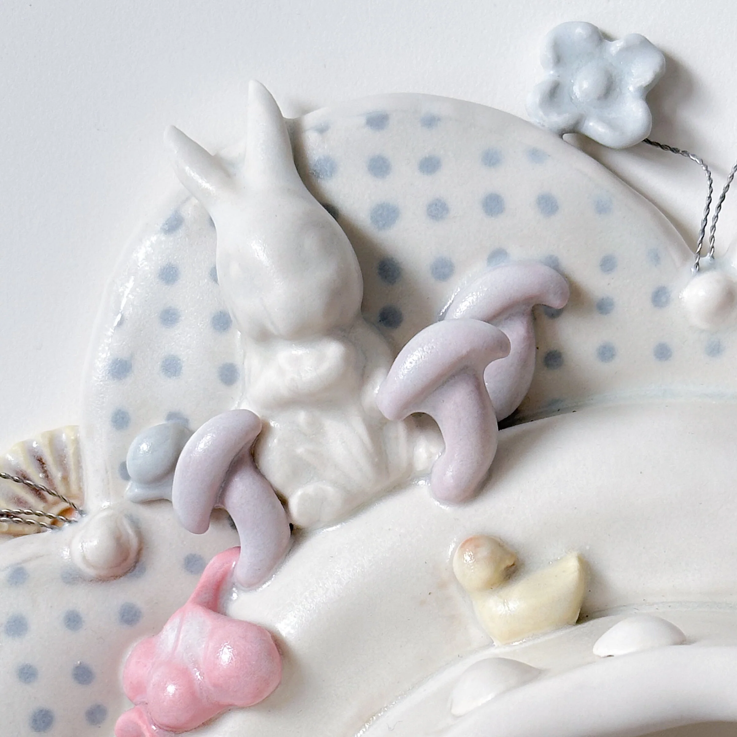 Polka Dot Paradise Wall Sculpture - Image 3