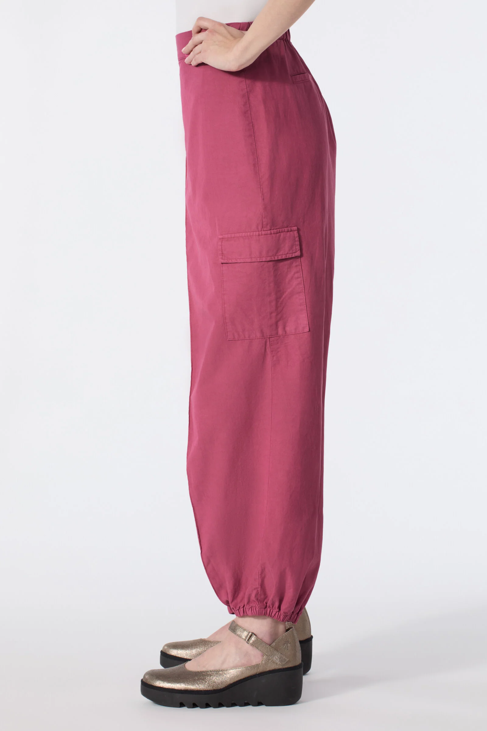 Poplin Ezra Wrap Pant - Image 3