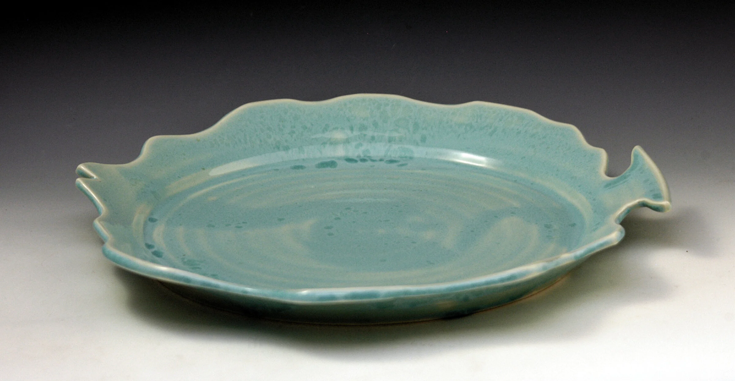 Porcelain Fish Platter - Image 2