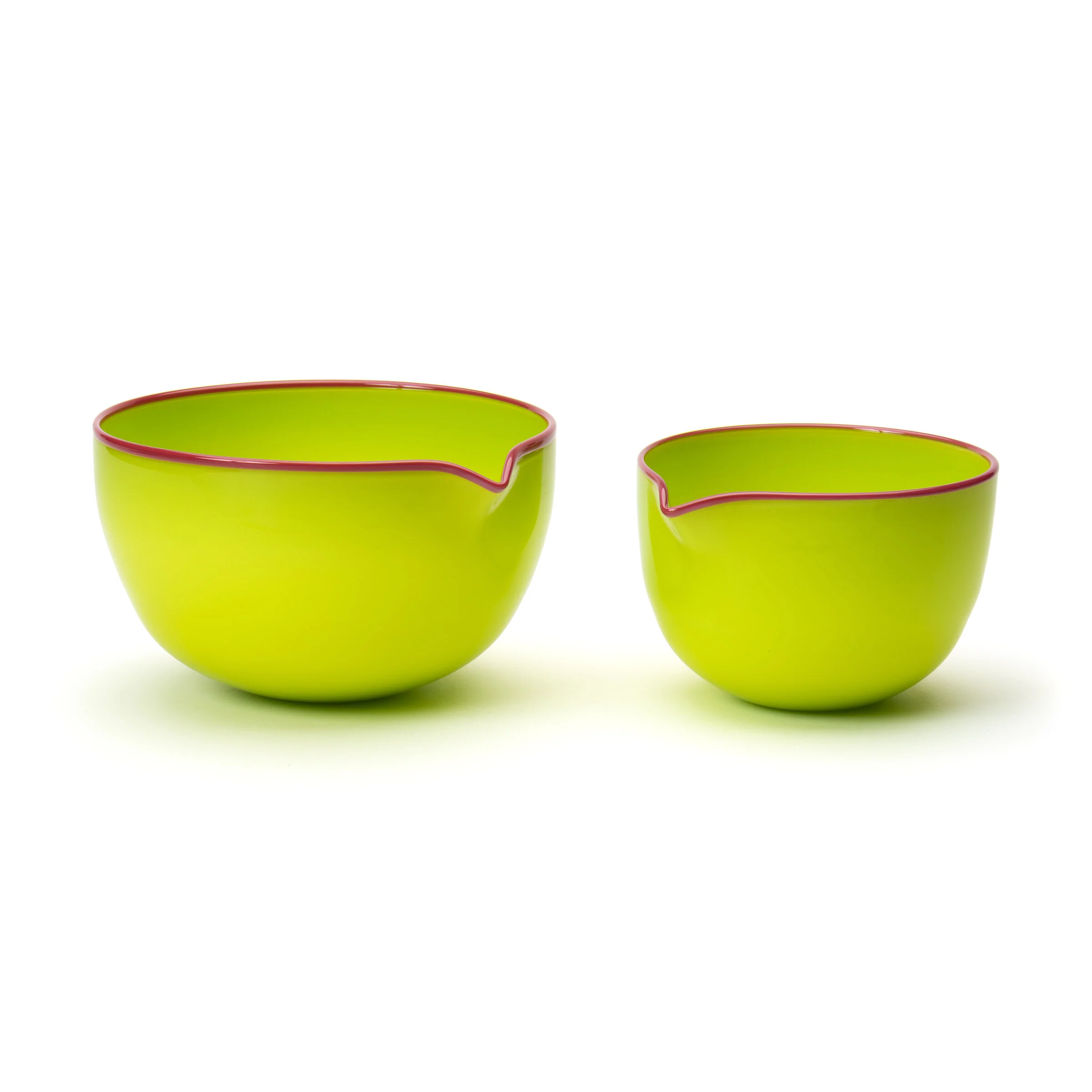 Pouring Bowls - Electric Lime