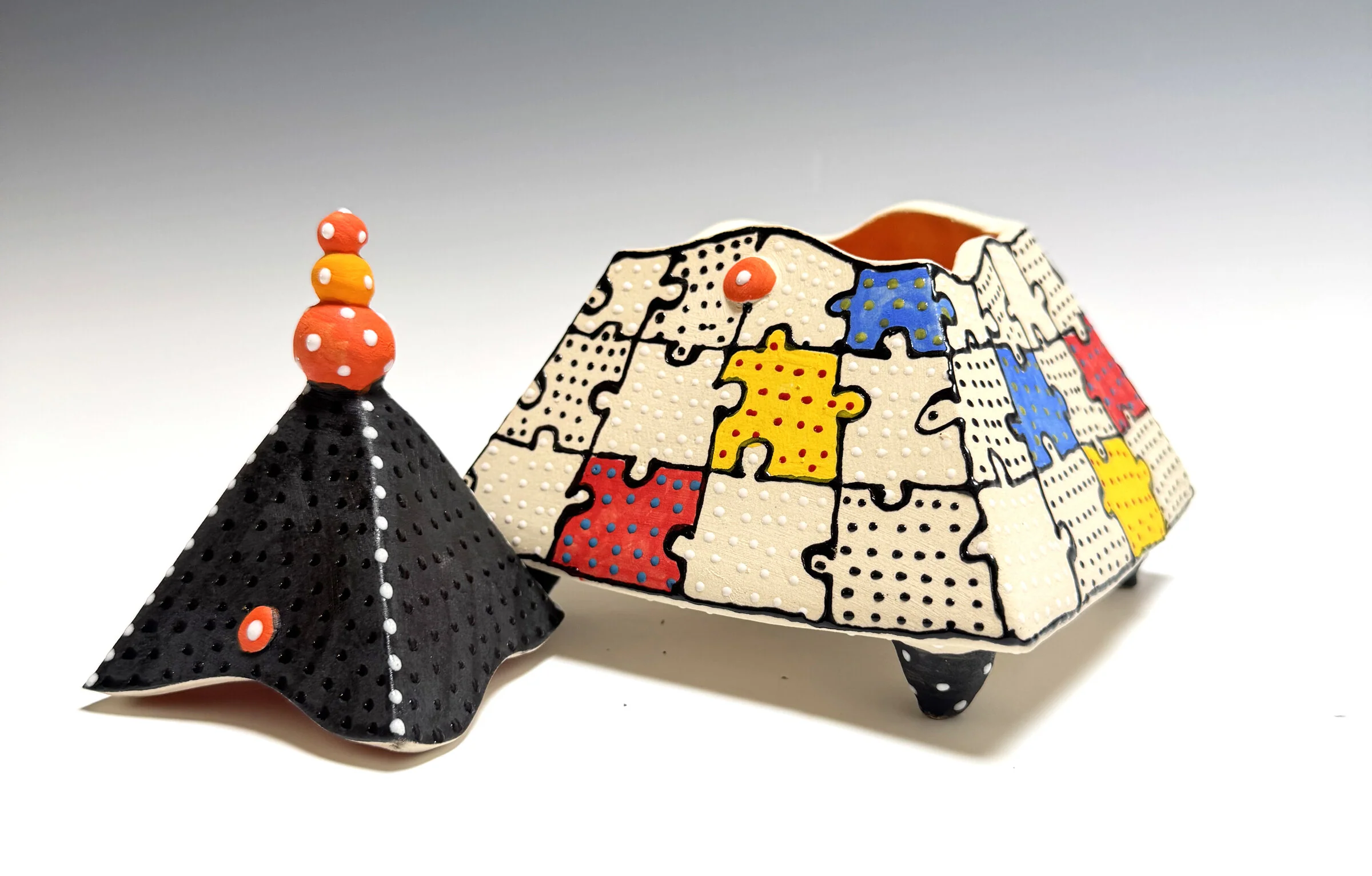 Primary Puzzle Pyramid Box