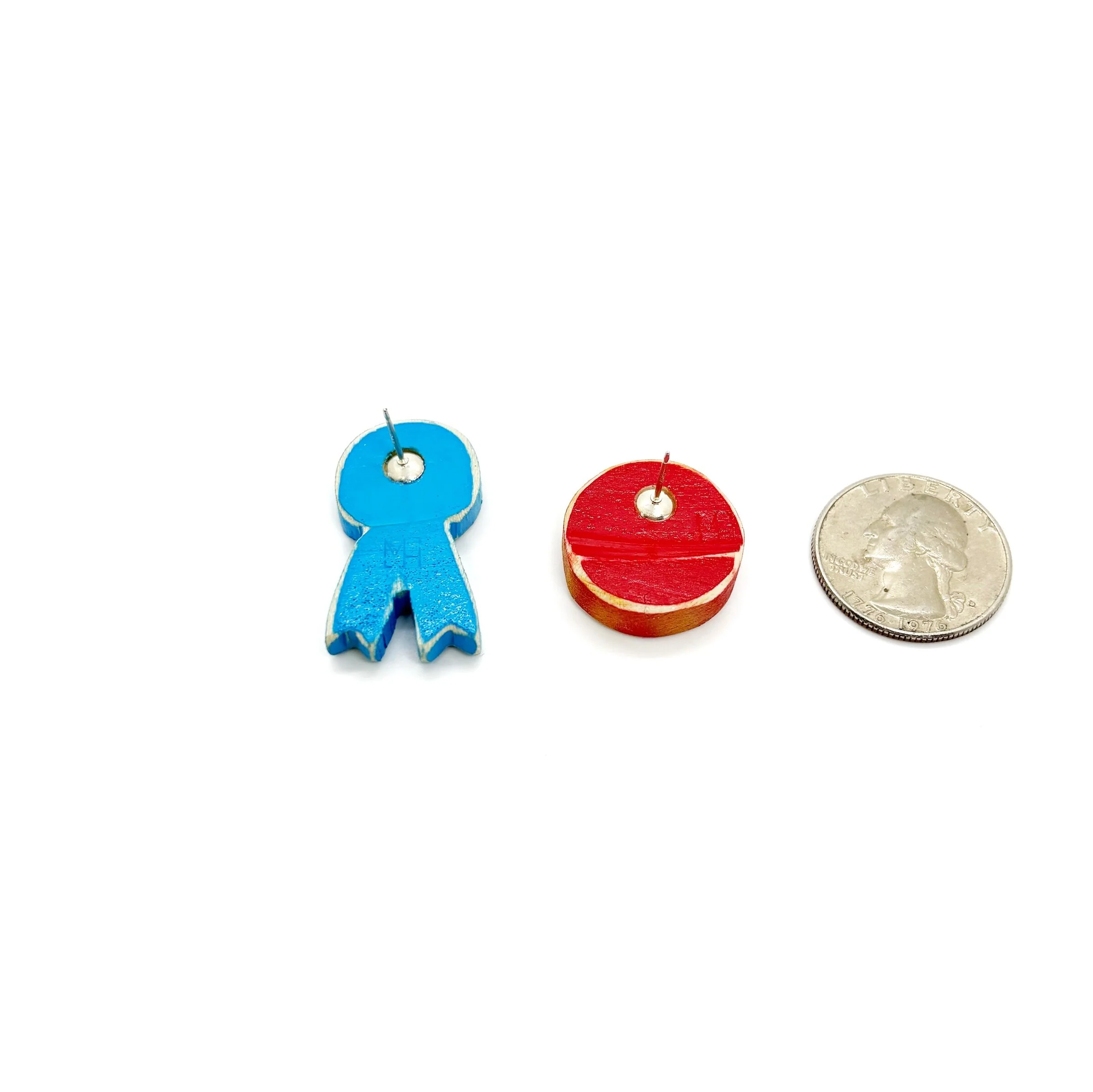 Prize Winning Pie Earrings - Image 2