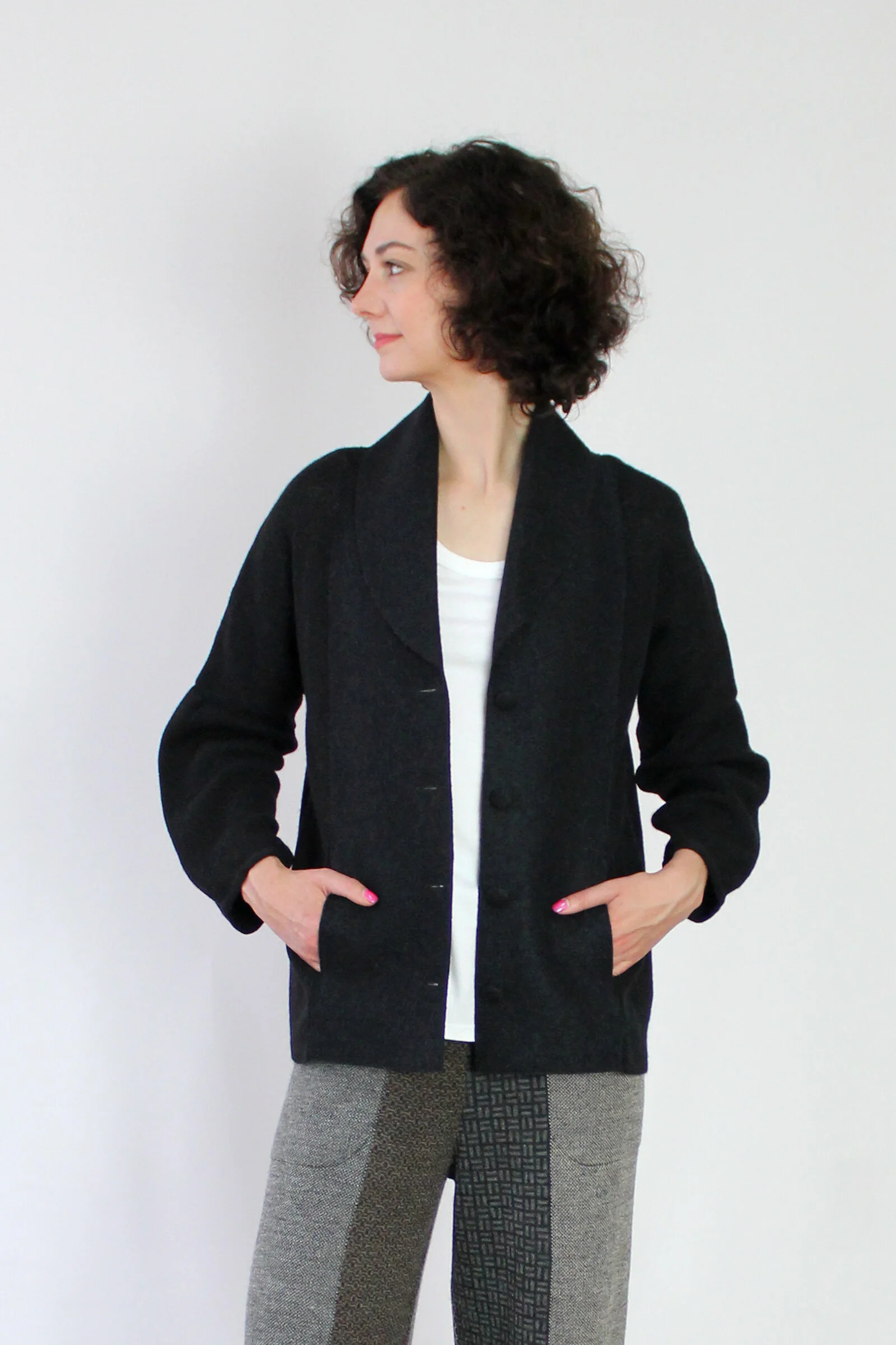 Puff Sleeve Cardigan - Image 4