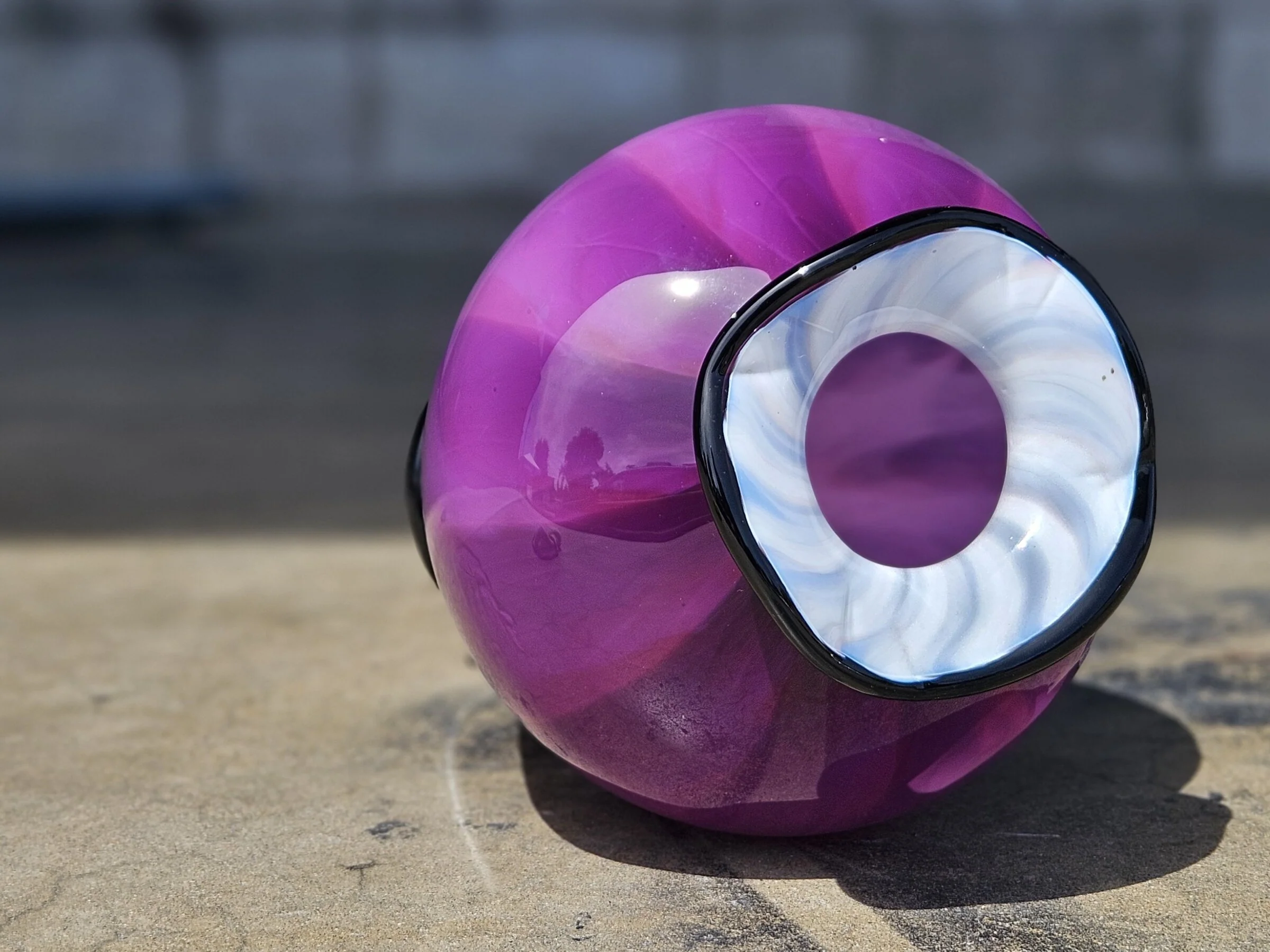 Purple Overlay Urn - Image 3