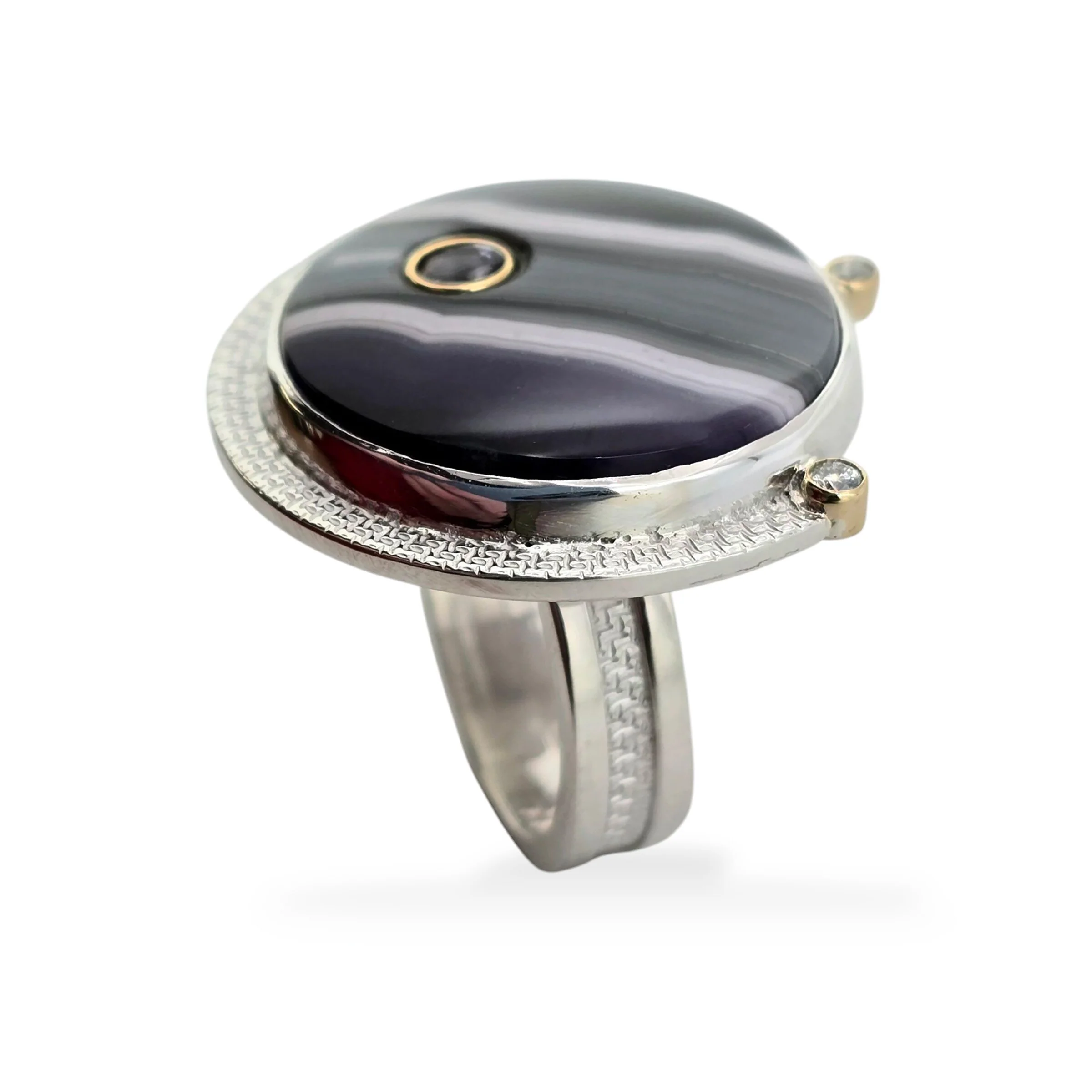 Purple Strata Ring - Image 3