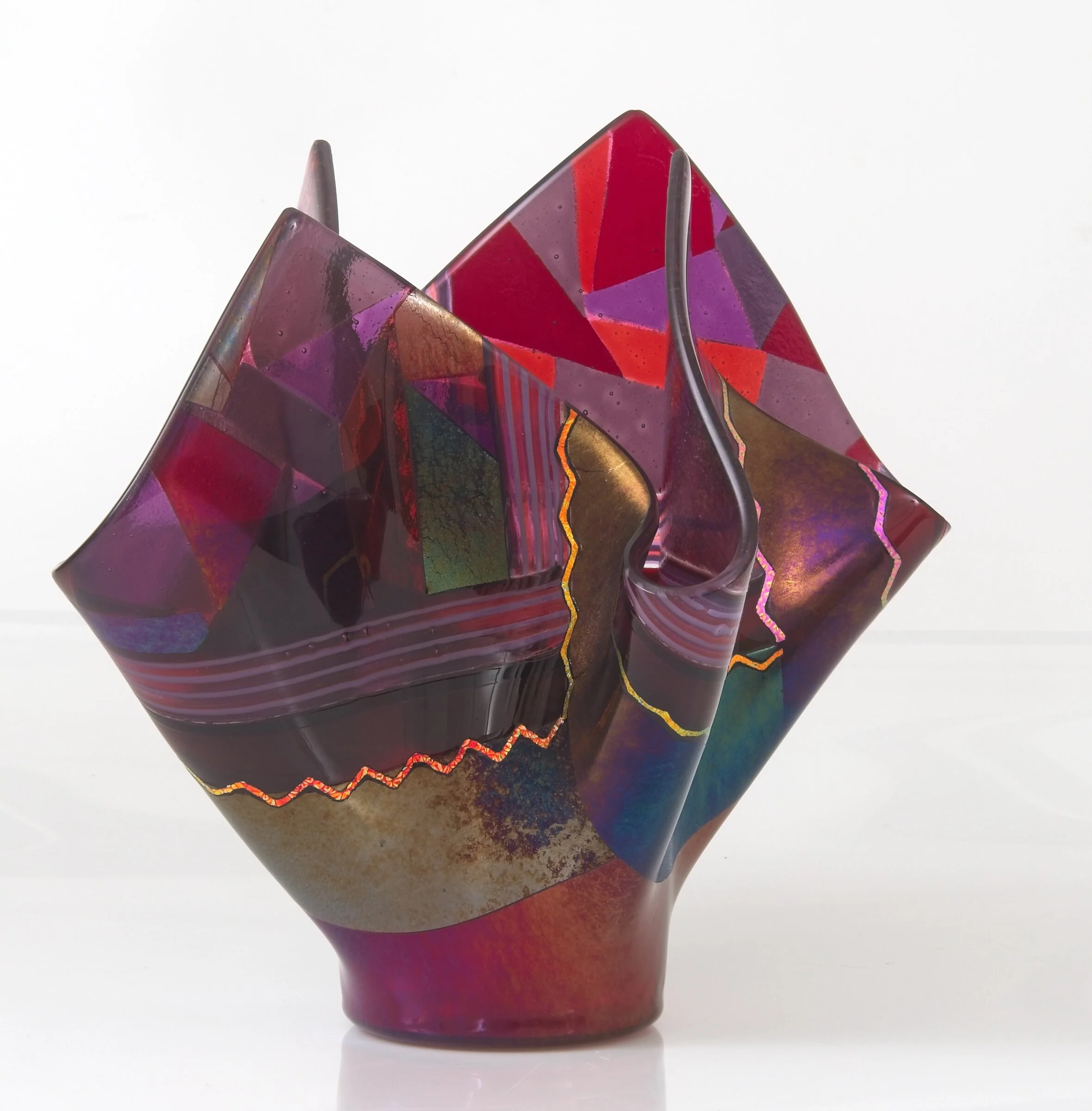 Purple Sunset Vessel III