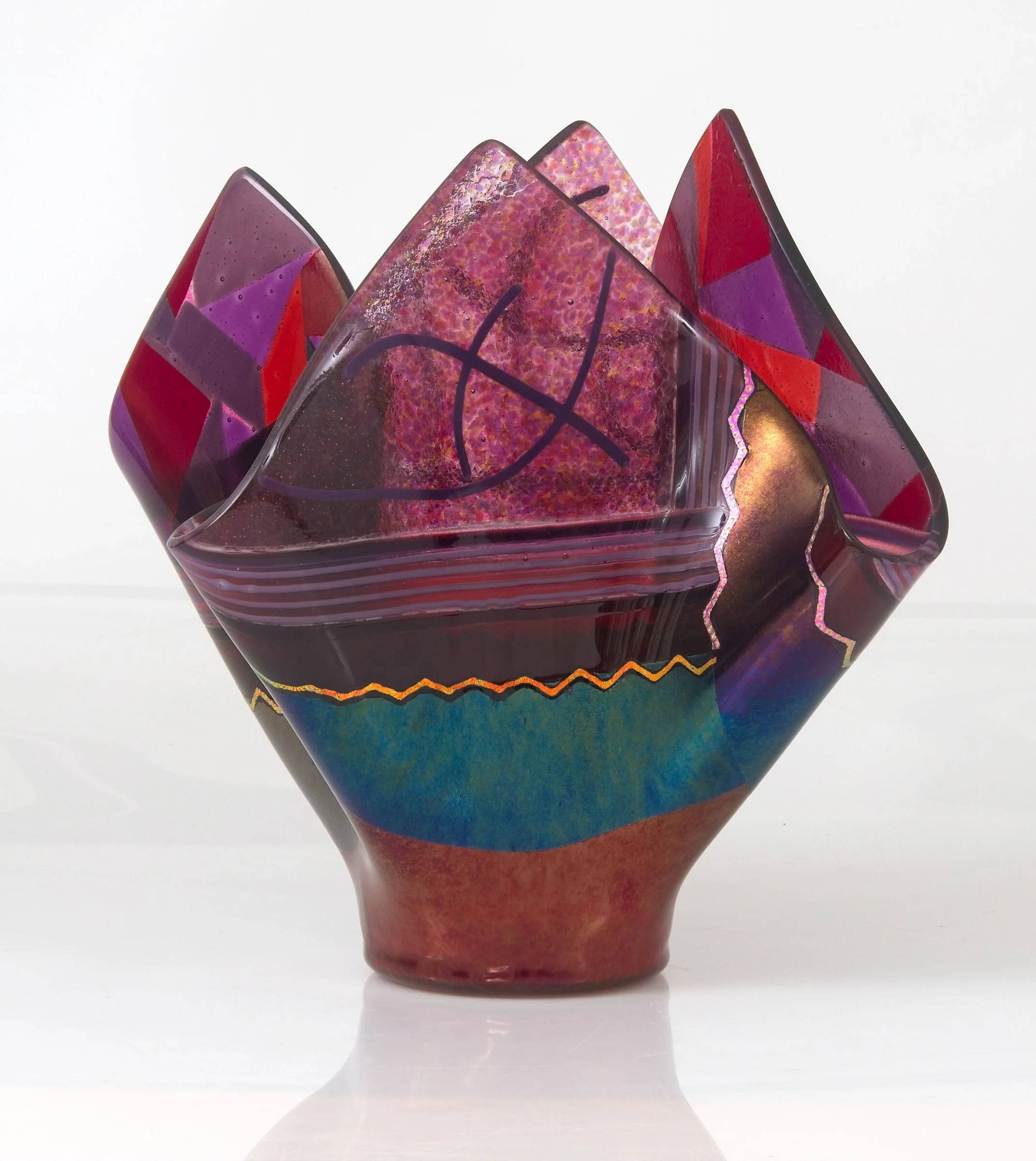 Purple Sunset Vessel III - Image 2