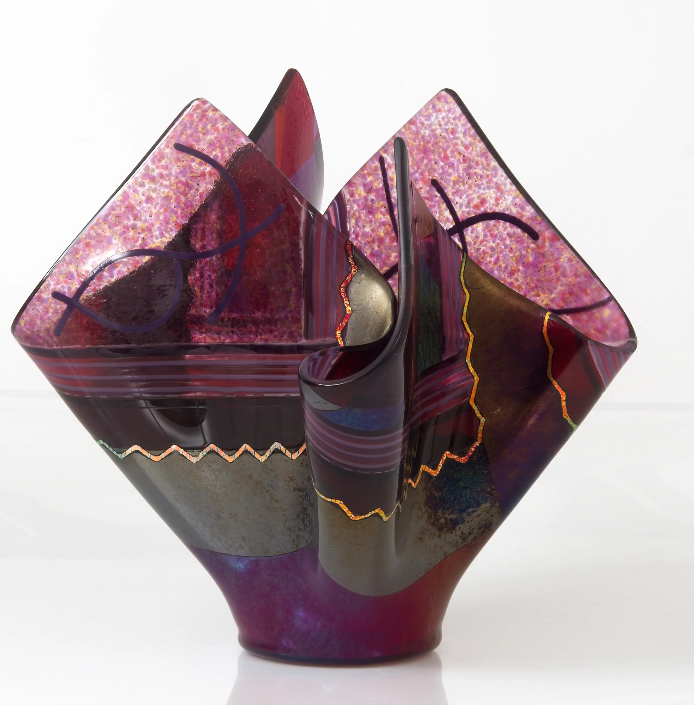 Purple Sunset Vessel III - Image 3
