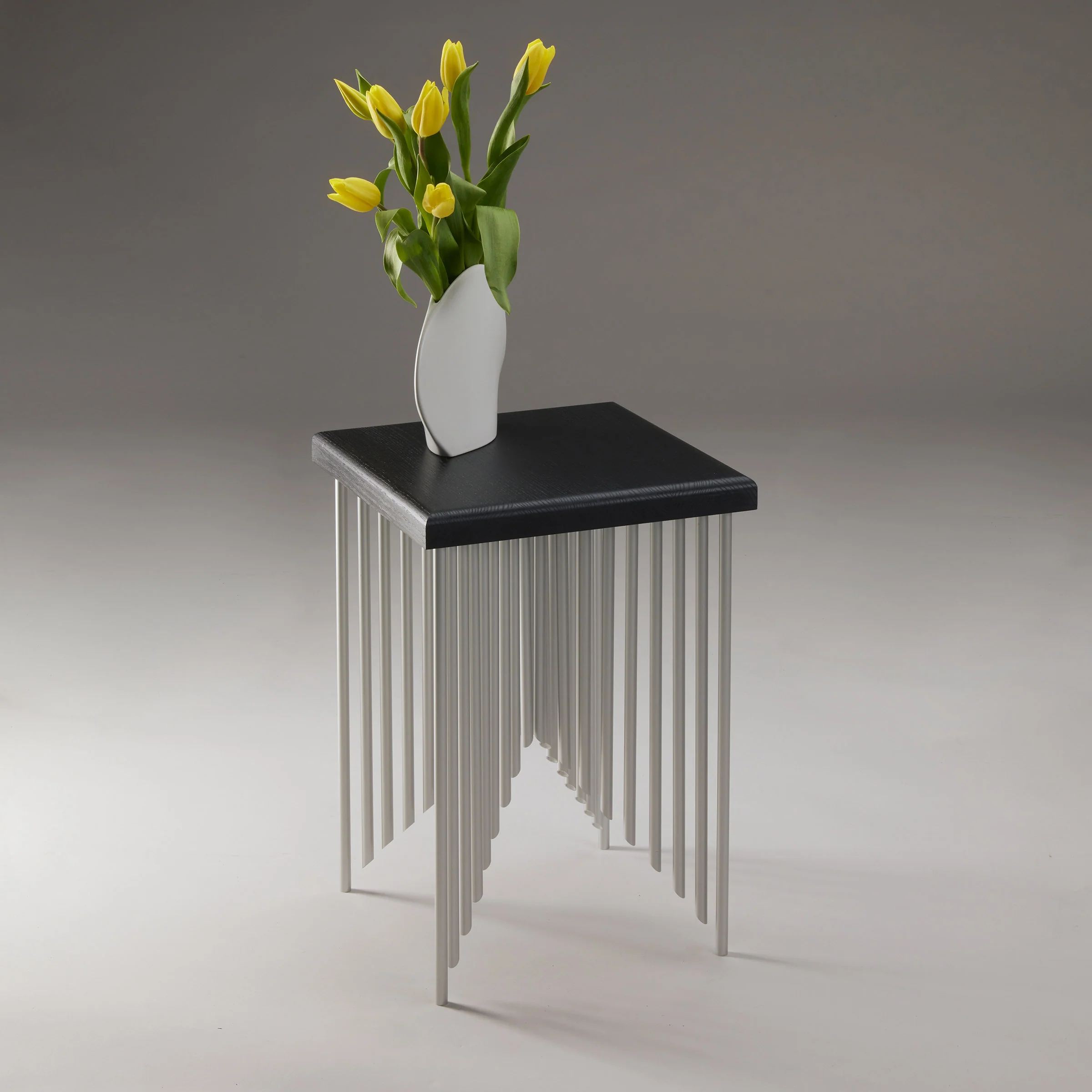 Pyramid Side Table - Ash Top