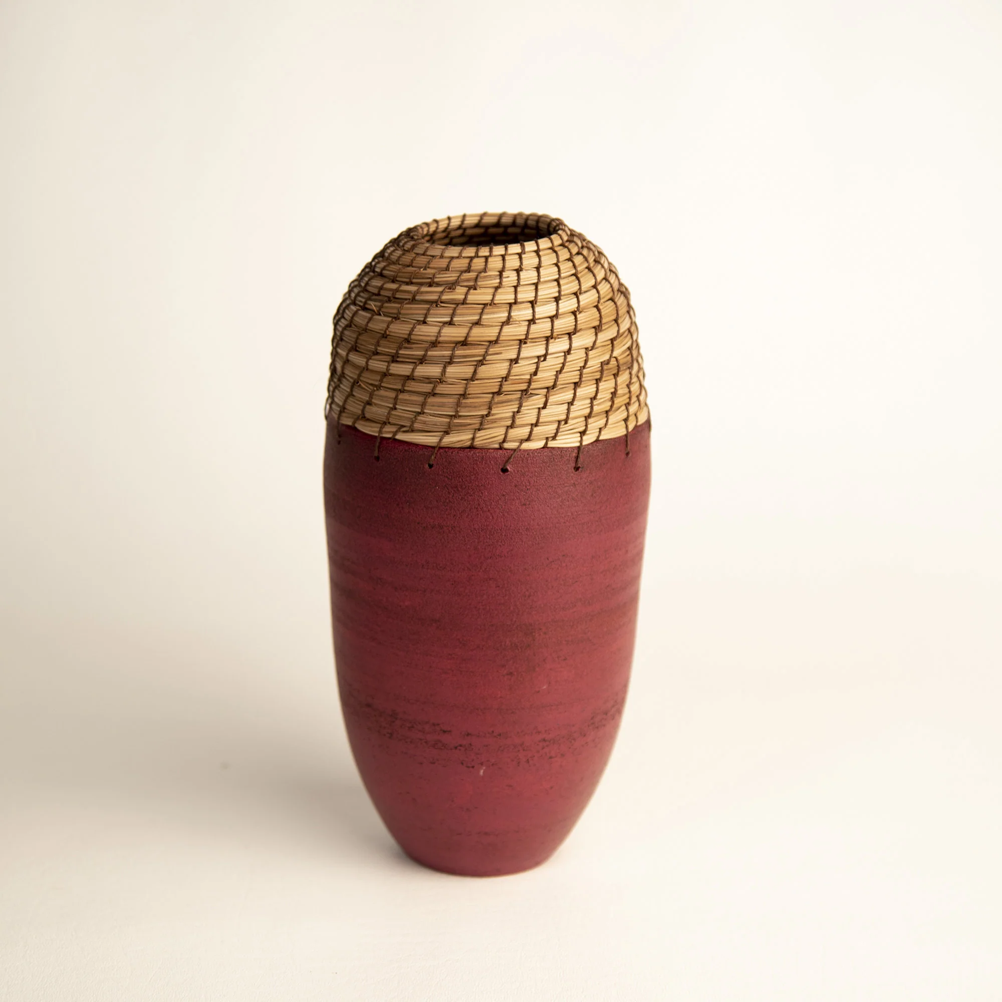 Raspberry Cylinder Vessel