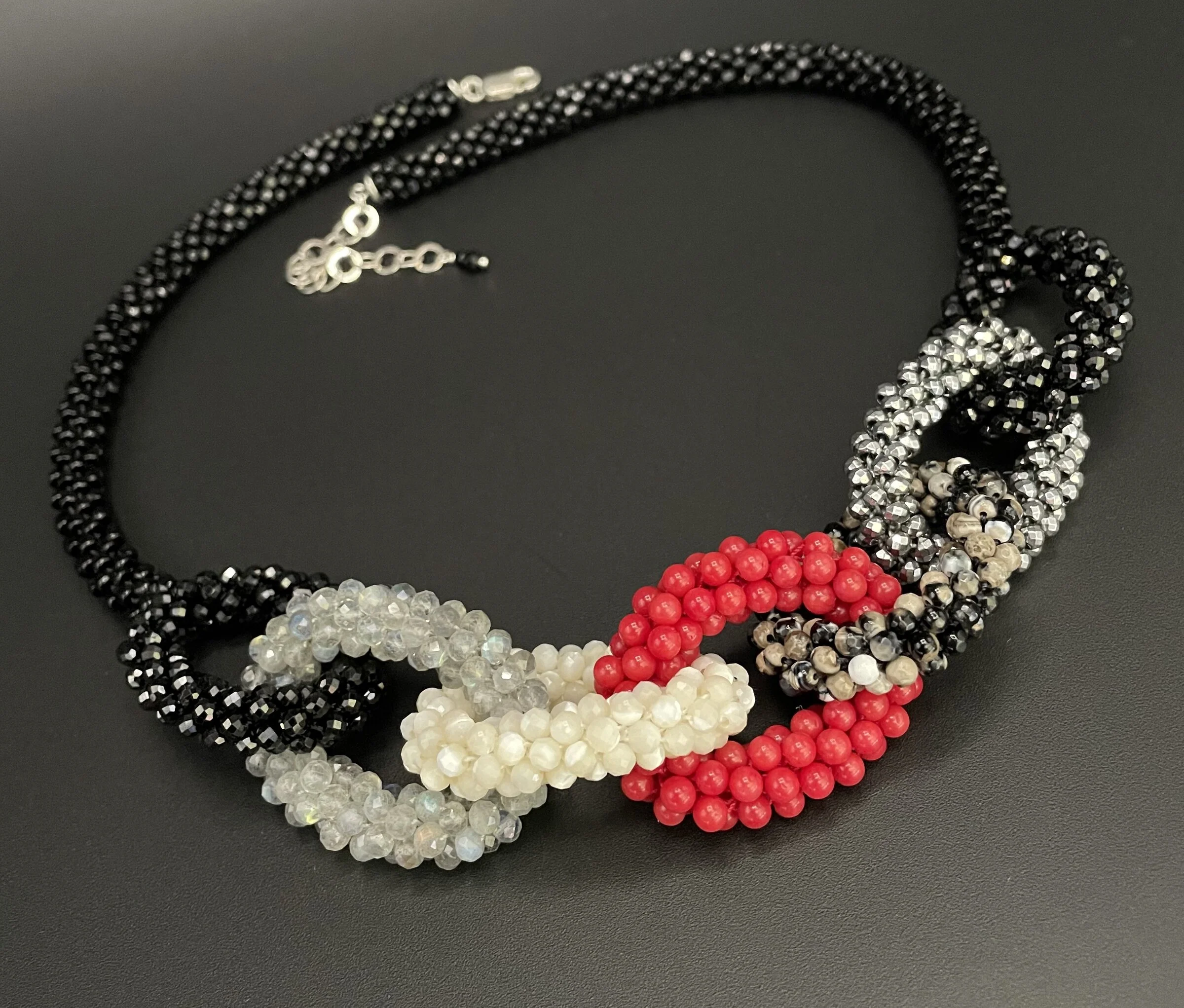 Red Ring Necklace - Image 3