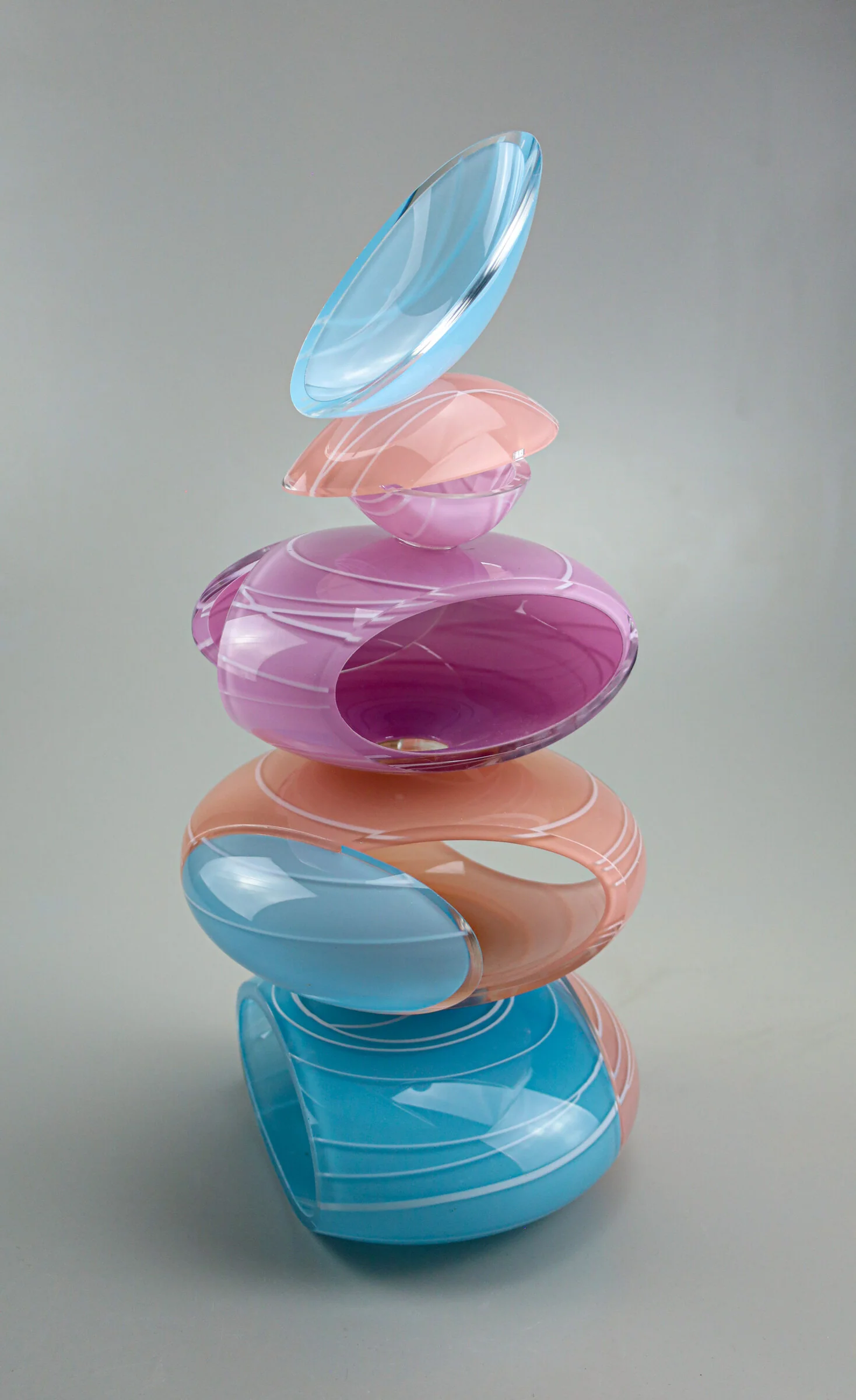 Remnant Sculpture in Spring Pastels - Image 3