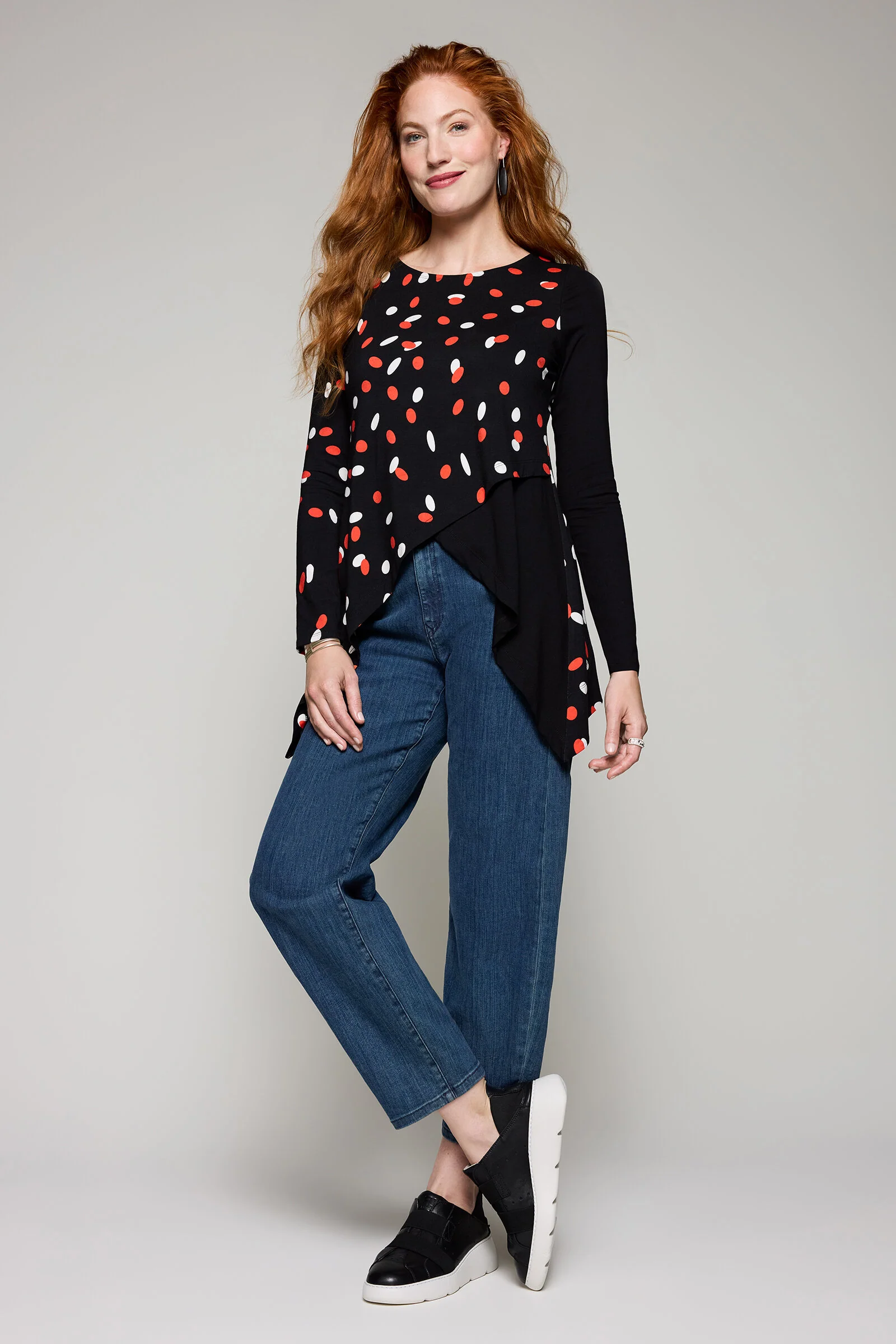Remy Top - Cinnamon Scatter Dot - Image 3