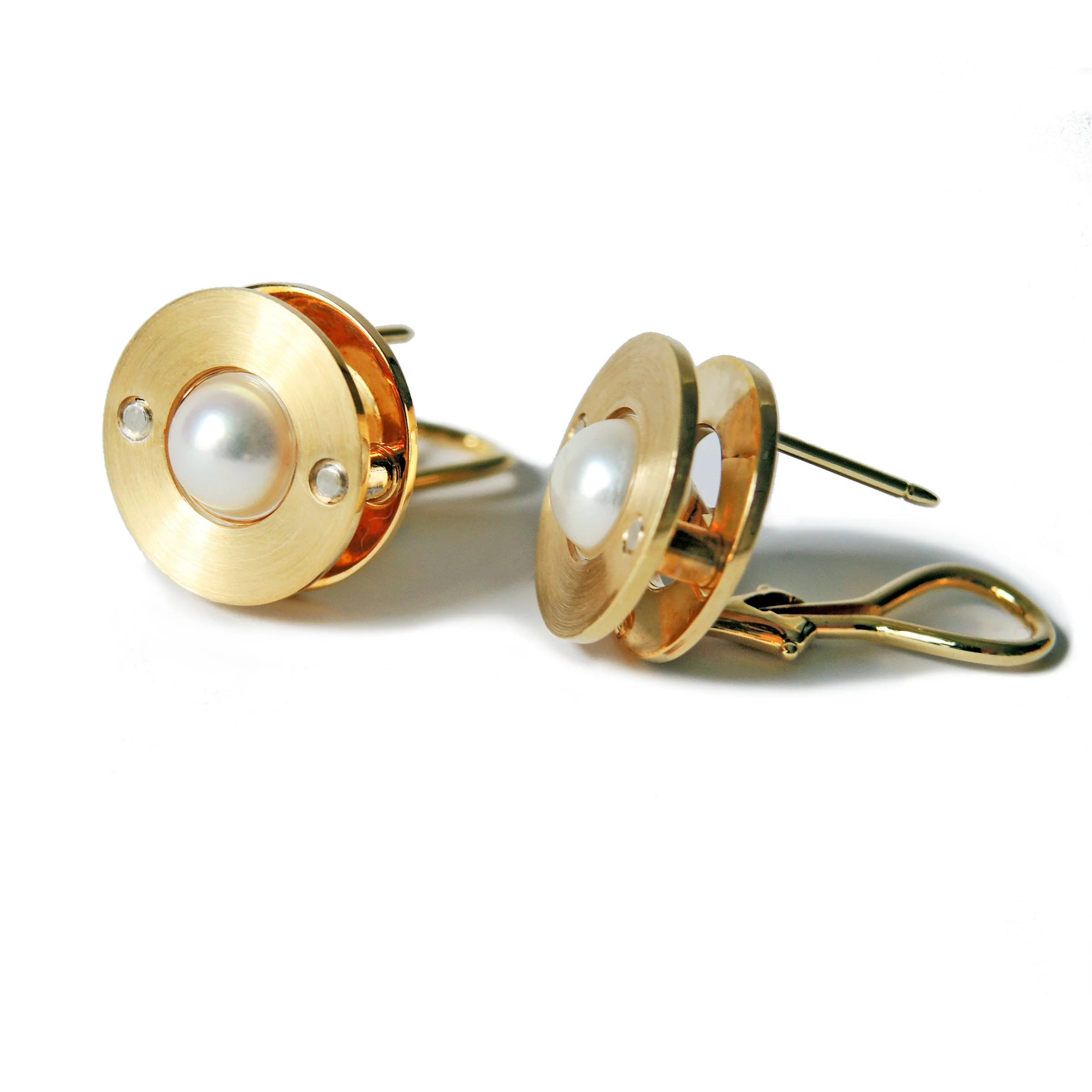 Riveted Earrings II
