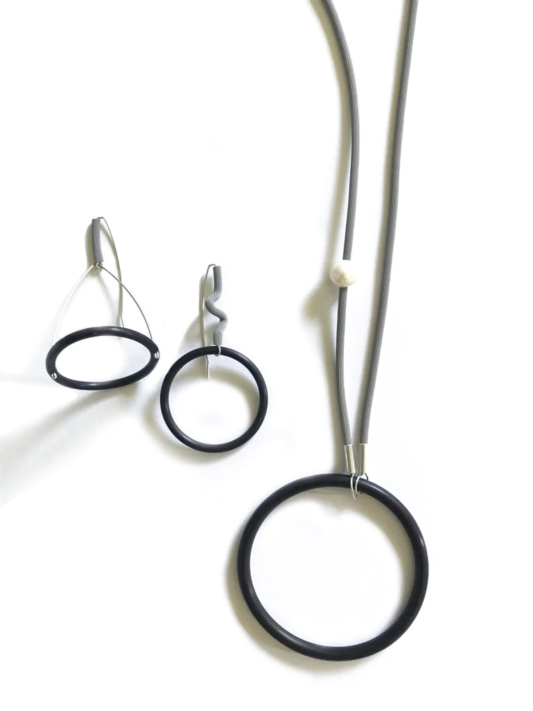 Big Circle Earrings - Image 2