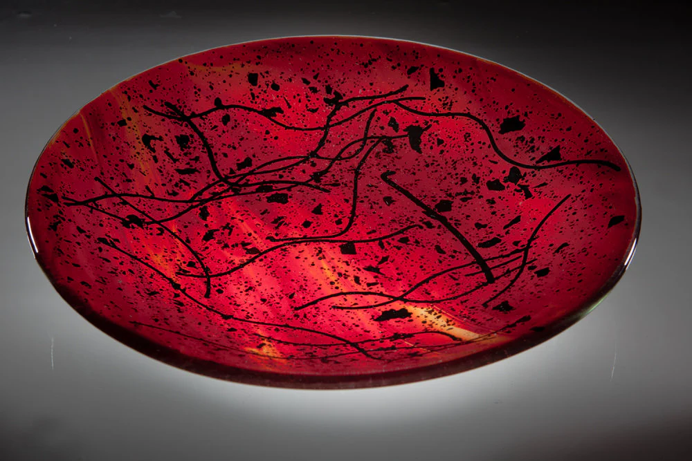Ruby Glass Bowl