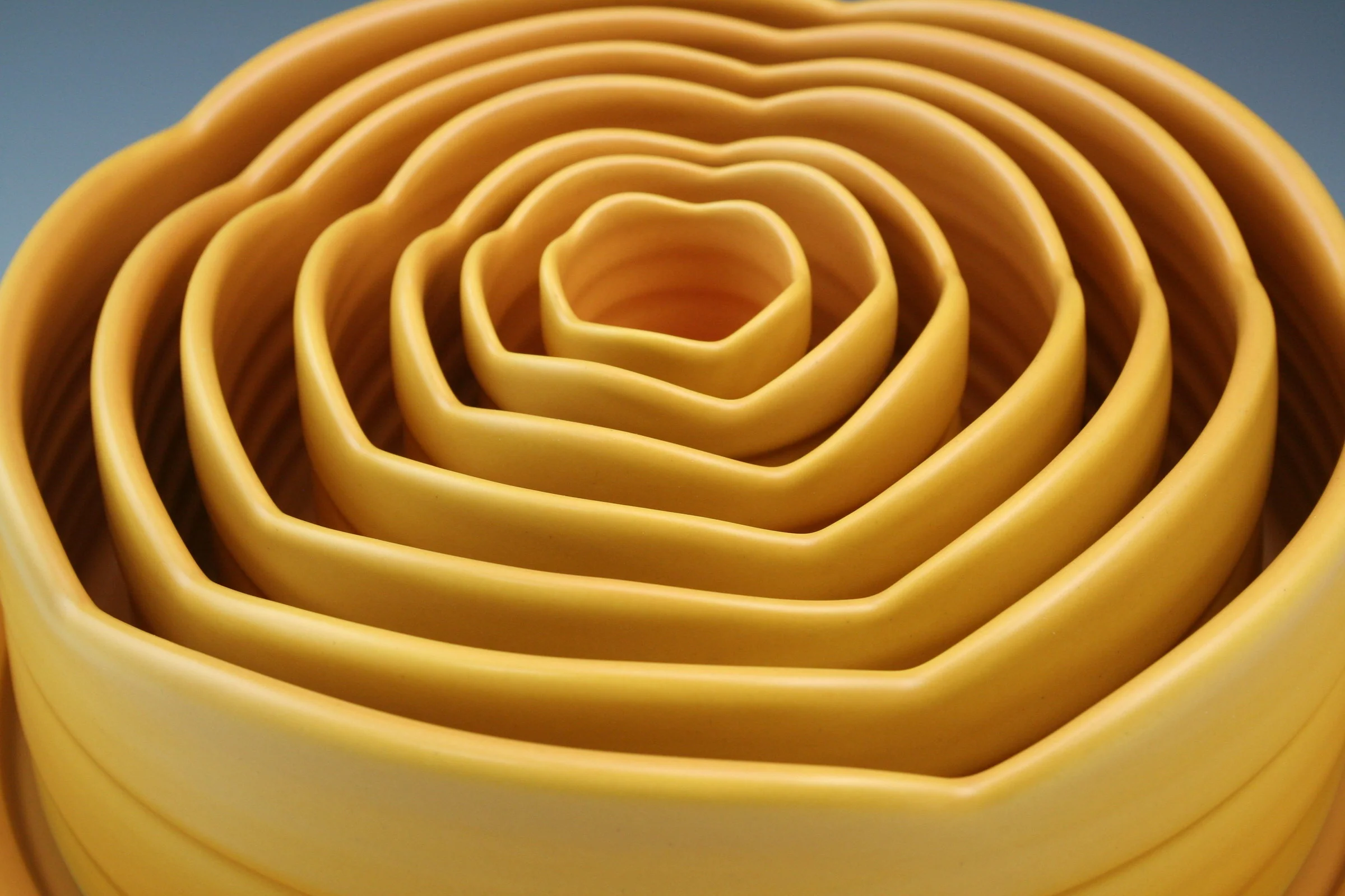 Saffron Delphinium Bowl Set - Image 3