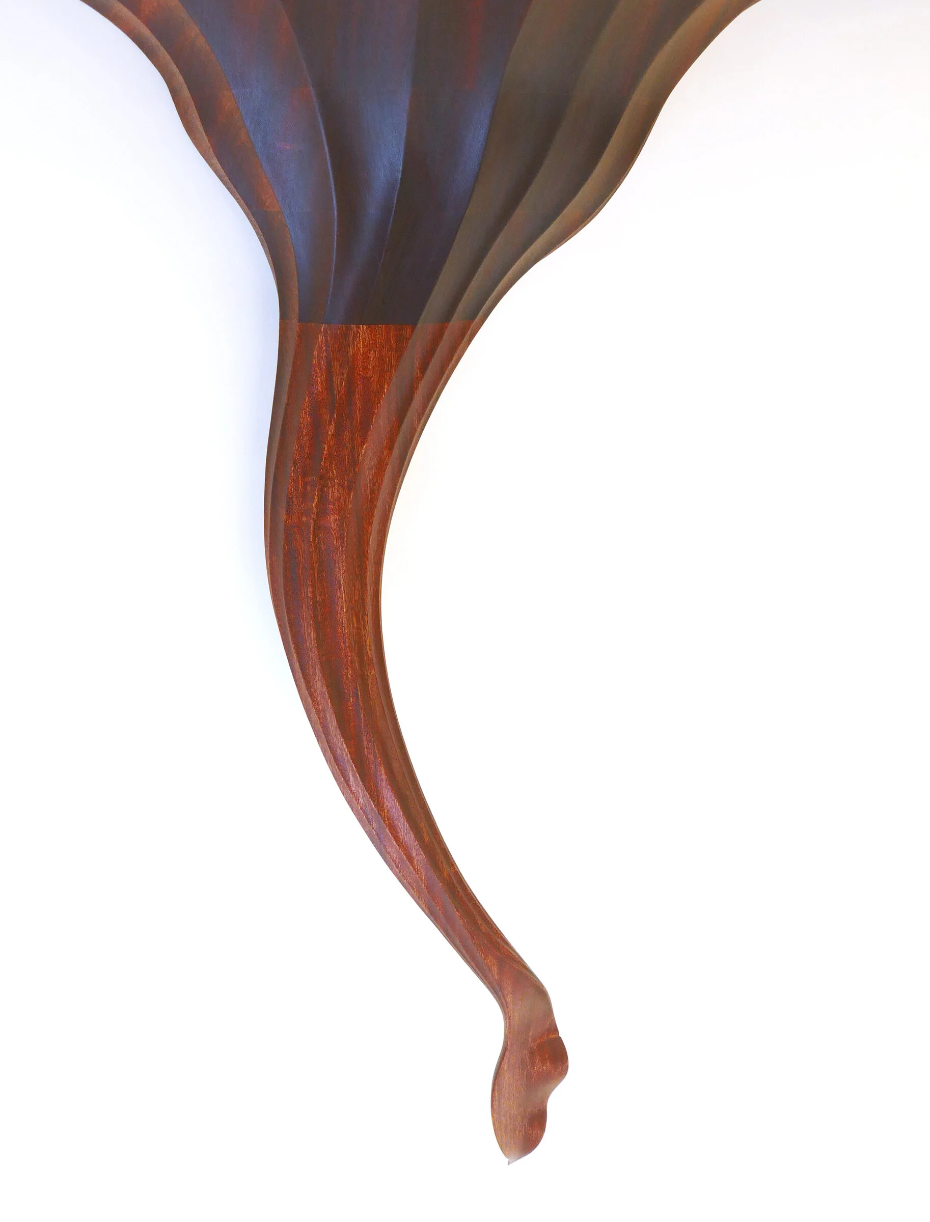 Sapele Flower Petal Shelf - Image 2