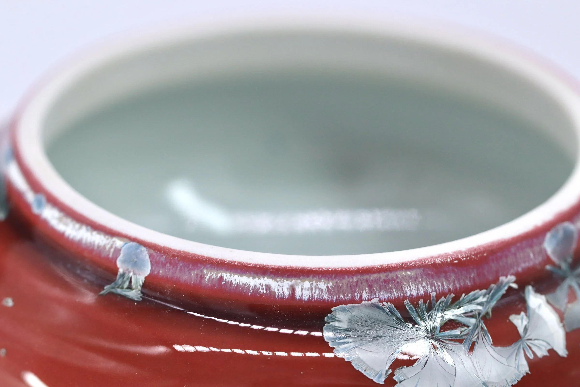 Scarlet Crystalline Jewelry Jar - Image 3