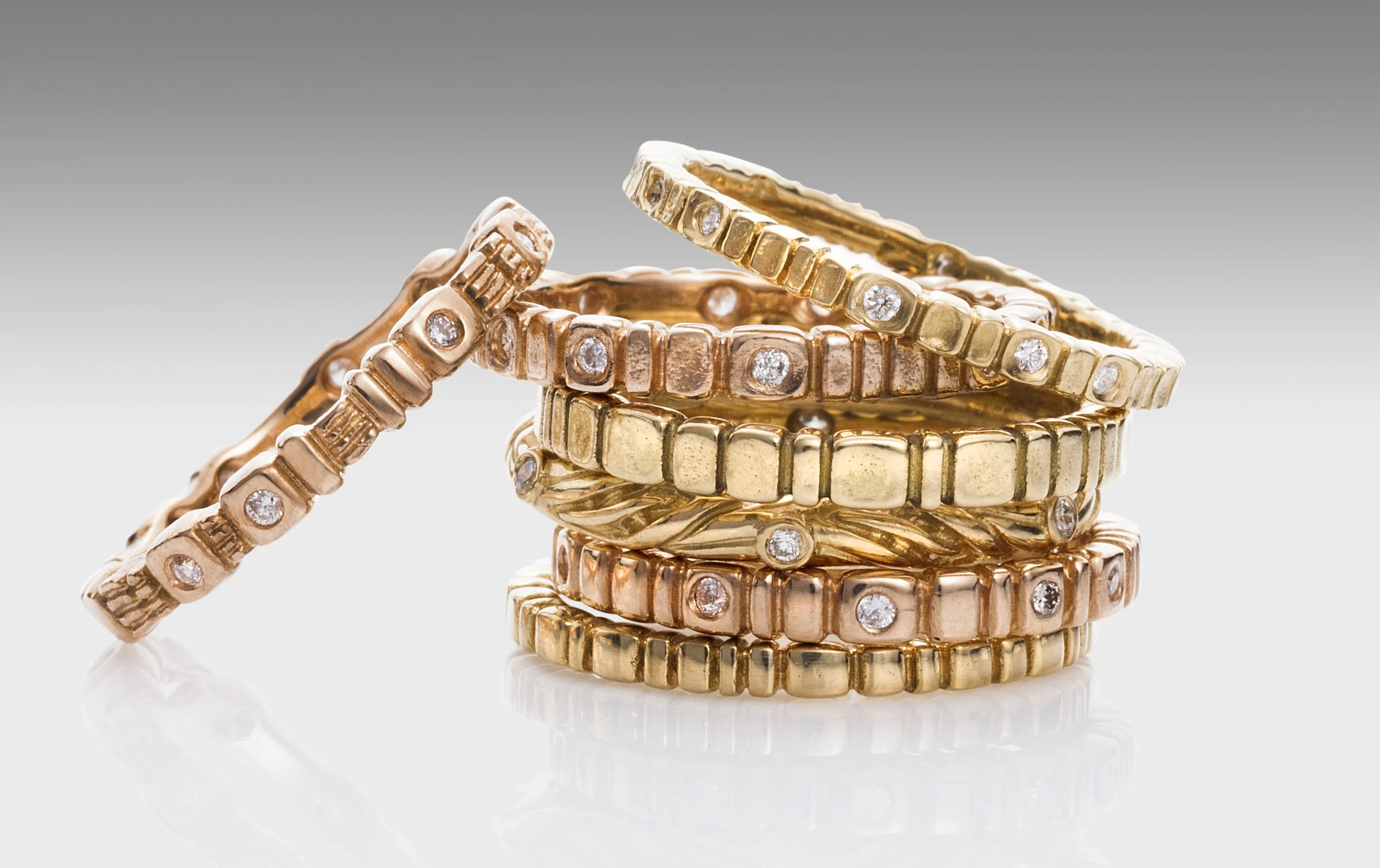 Scoop Out Gold Ring - Image 4