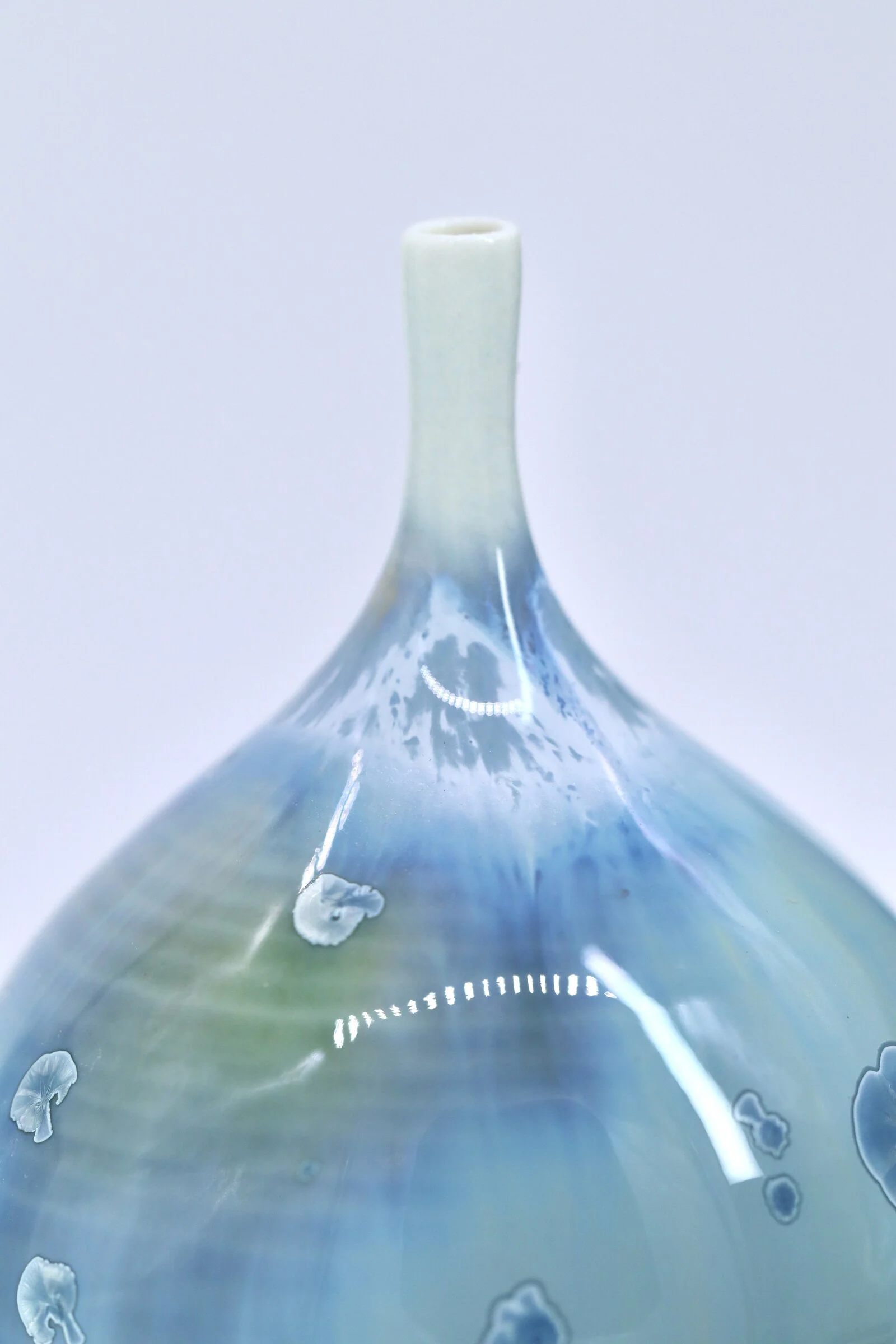 Seafoam Blue Miniature Vessel I - Image 3