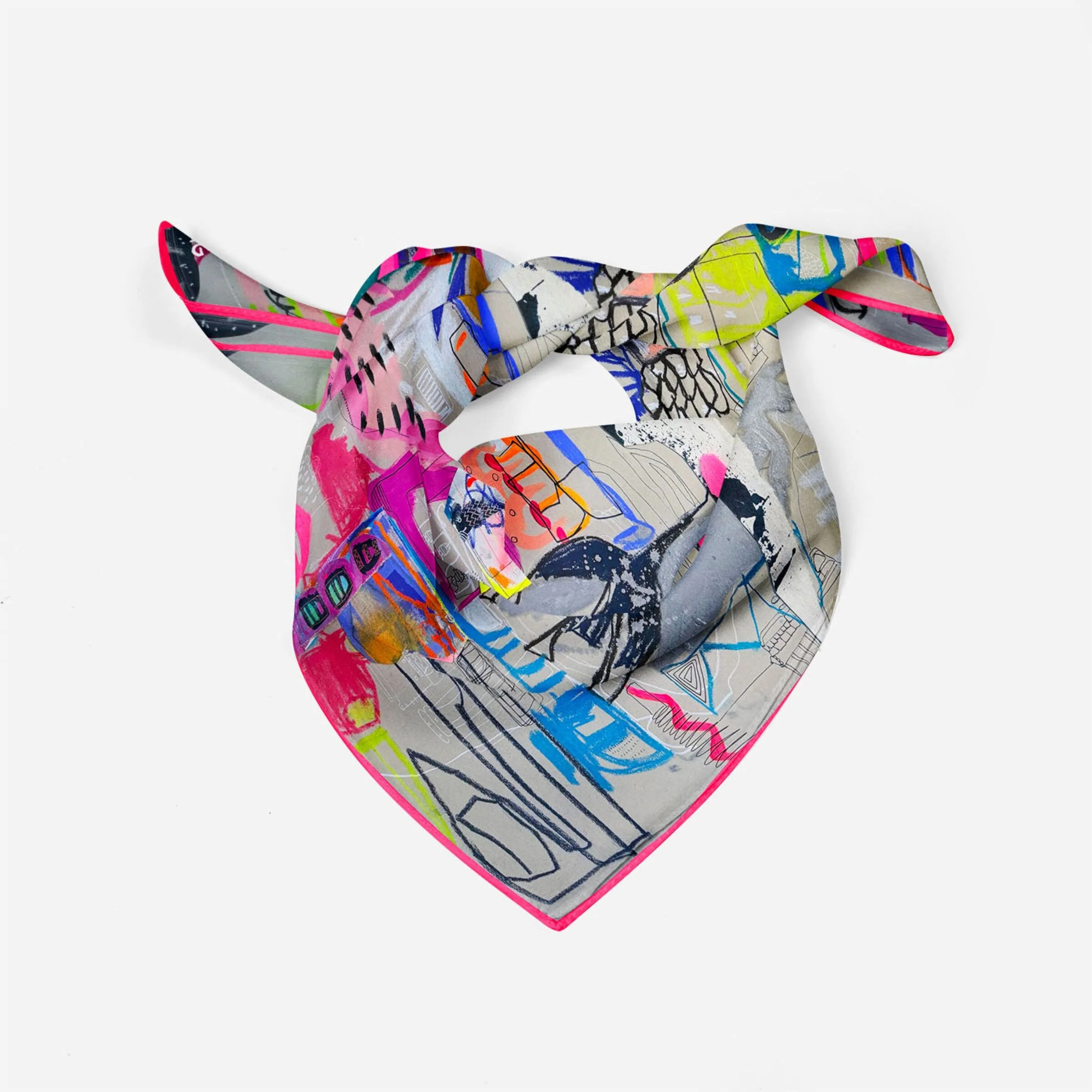 Silk Bandana - Traveler - Image 2