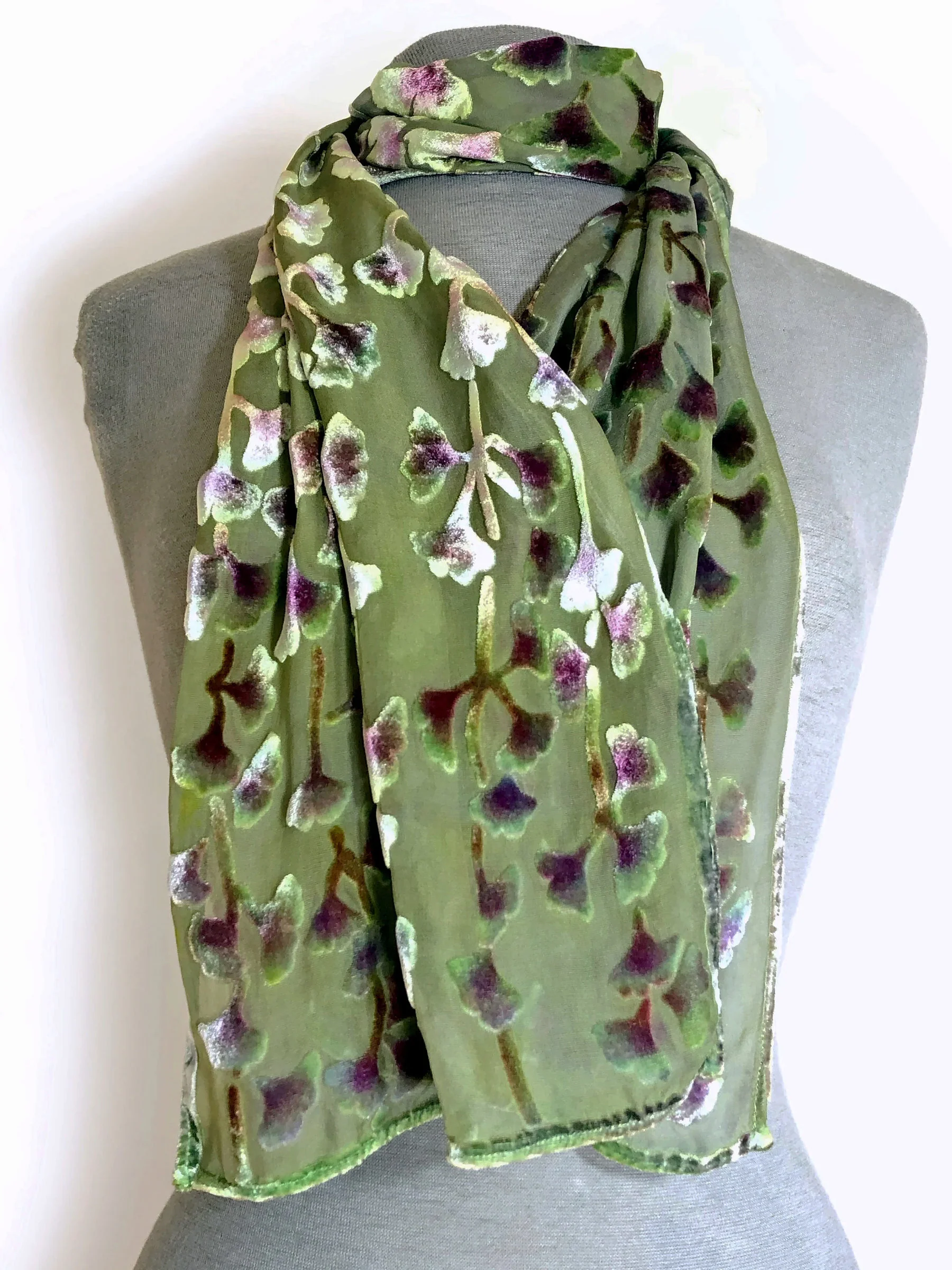 Gingko Leaf Scarf - Image 4