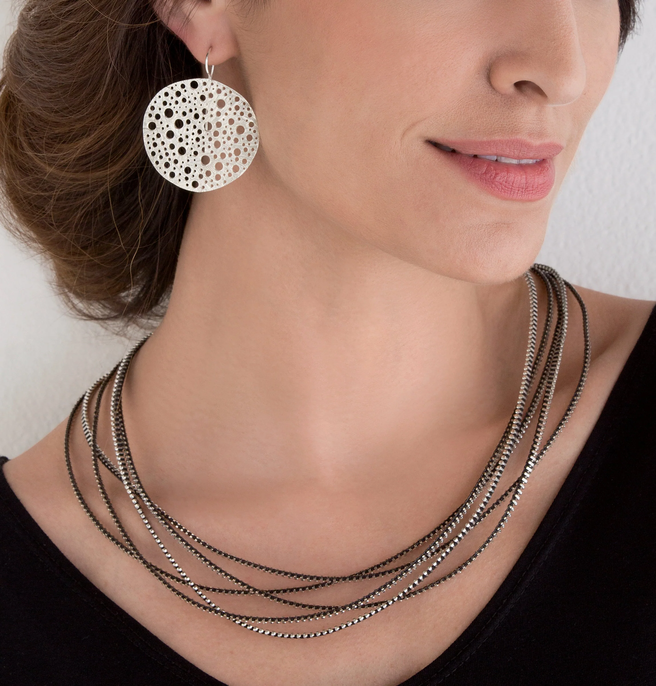 Round Siv Earring - Image 2